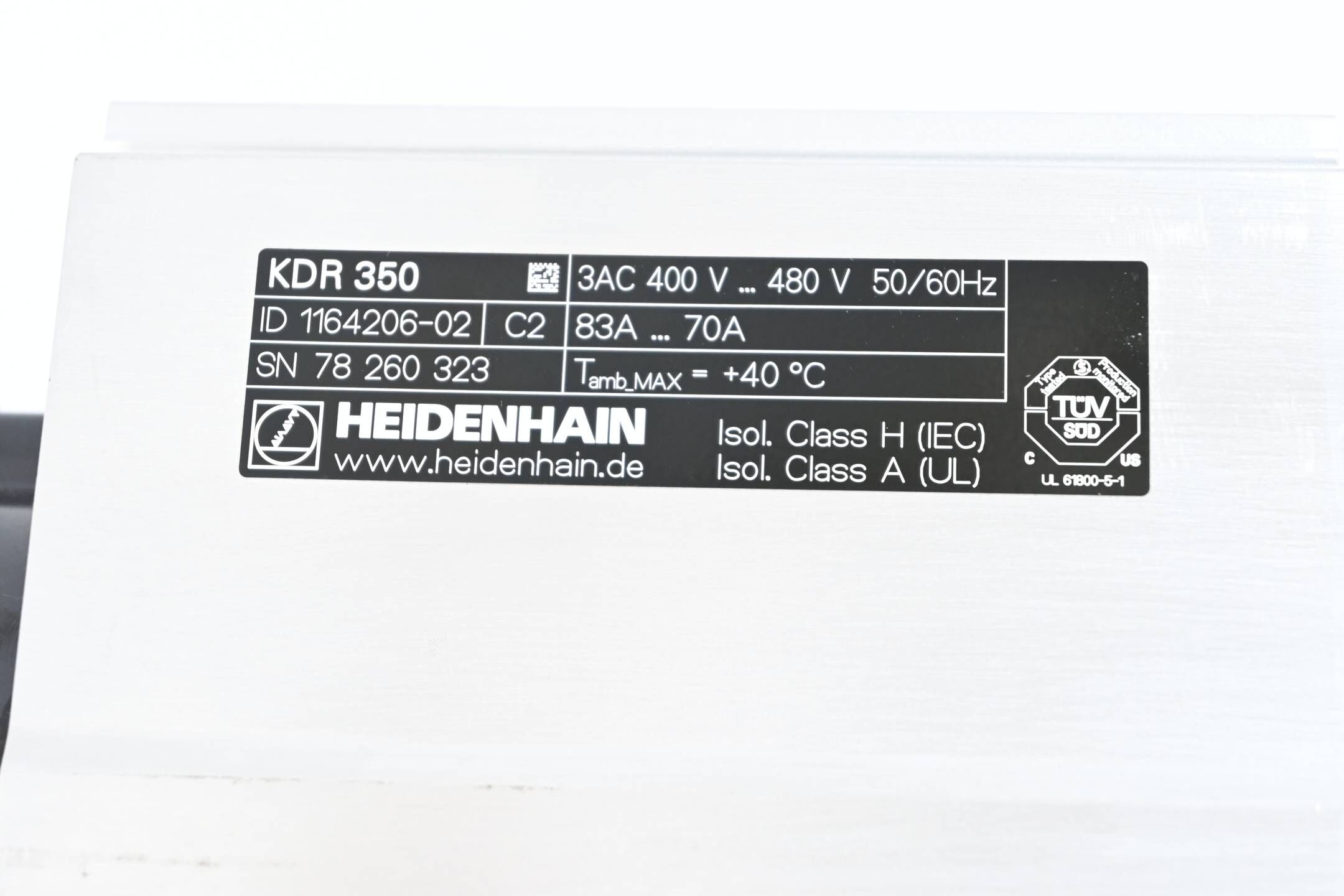 Heidenhain Kommutierungsdrossel KDR 350 1164206-02 ( 1164 206-02 ) Ver. C2
