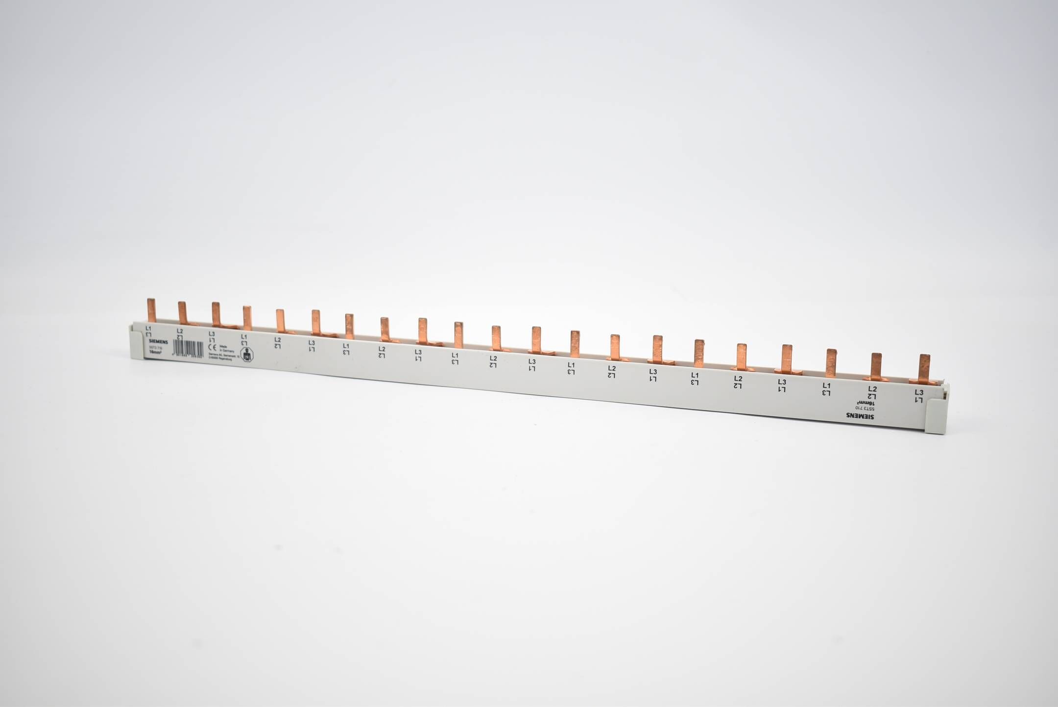 Siemens Stiftsammelschiene berührungssicher 5ST3710 ( 5ST3 710 ) 37,6cm ( 16mm² )