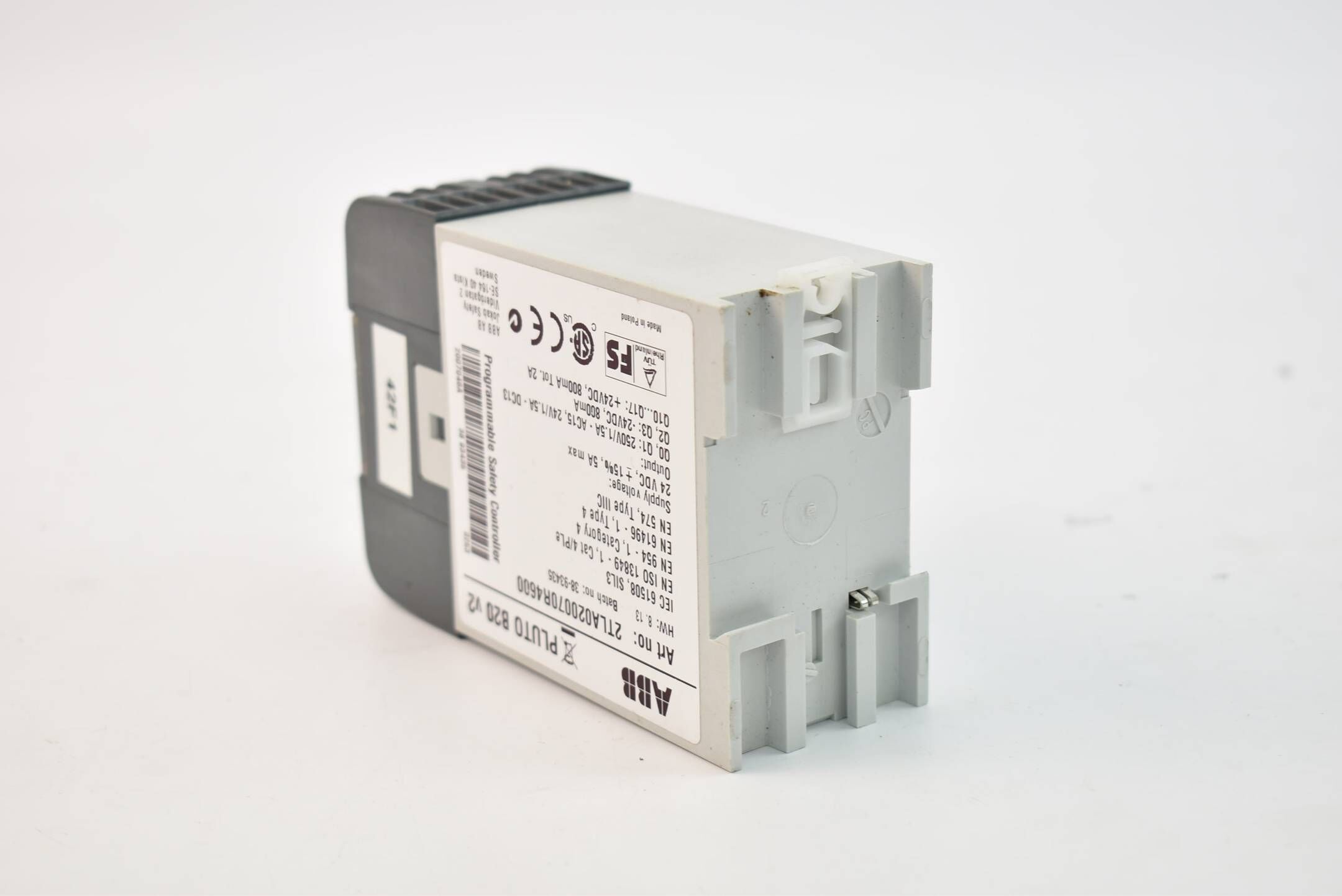 ABB programmierbare Sicherheitssteuerung PLUTO B20 v2 ( 2TLA020070R4600 )