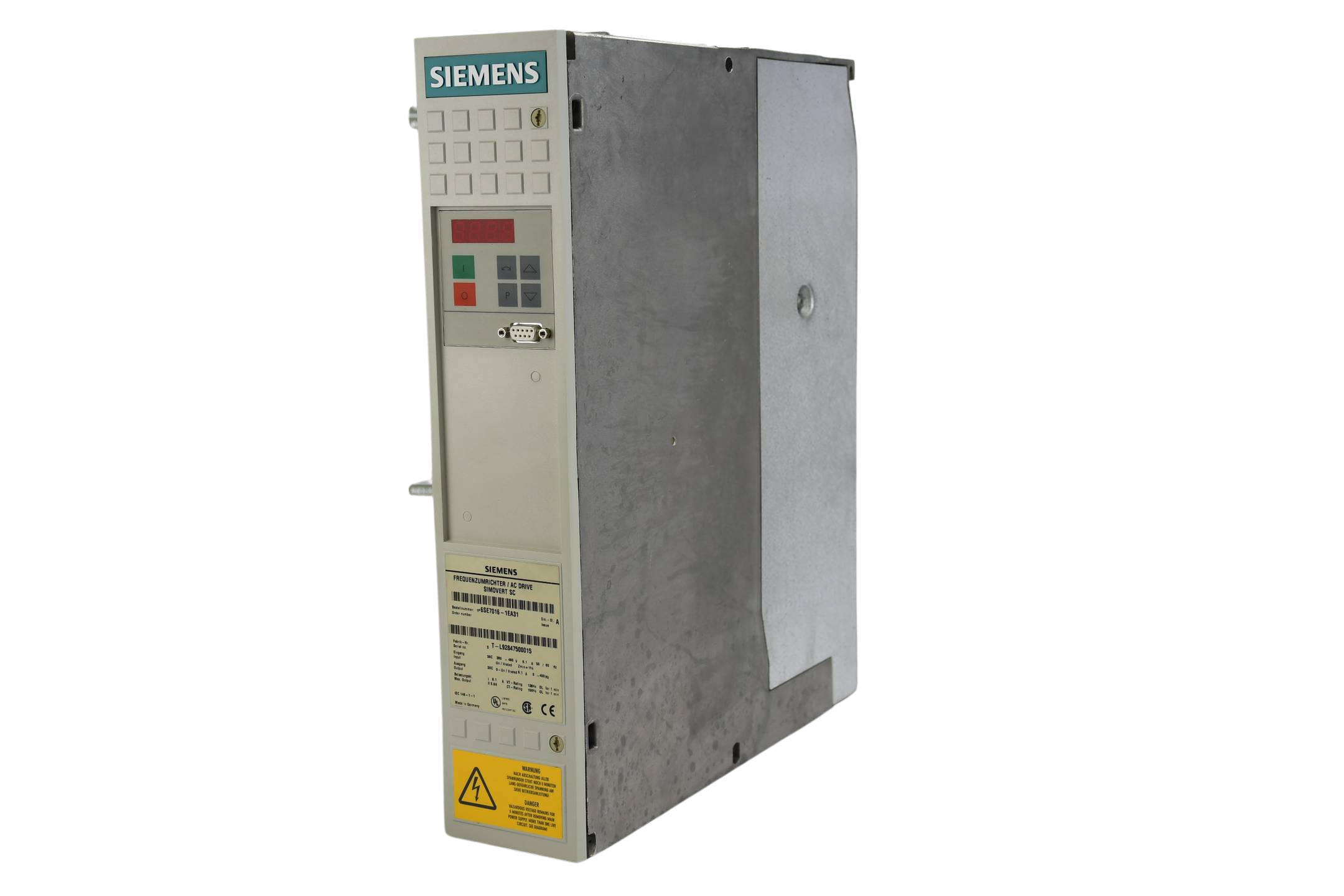 Siemens simovert Masterdrives SC Umrichter 6SE7016-1EA31 ( 6SE7 016-1EA31 ) Ez A