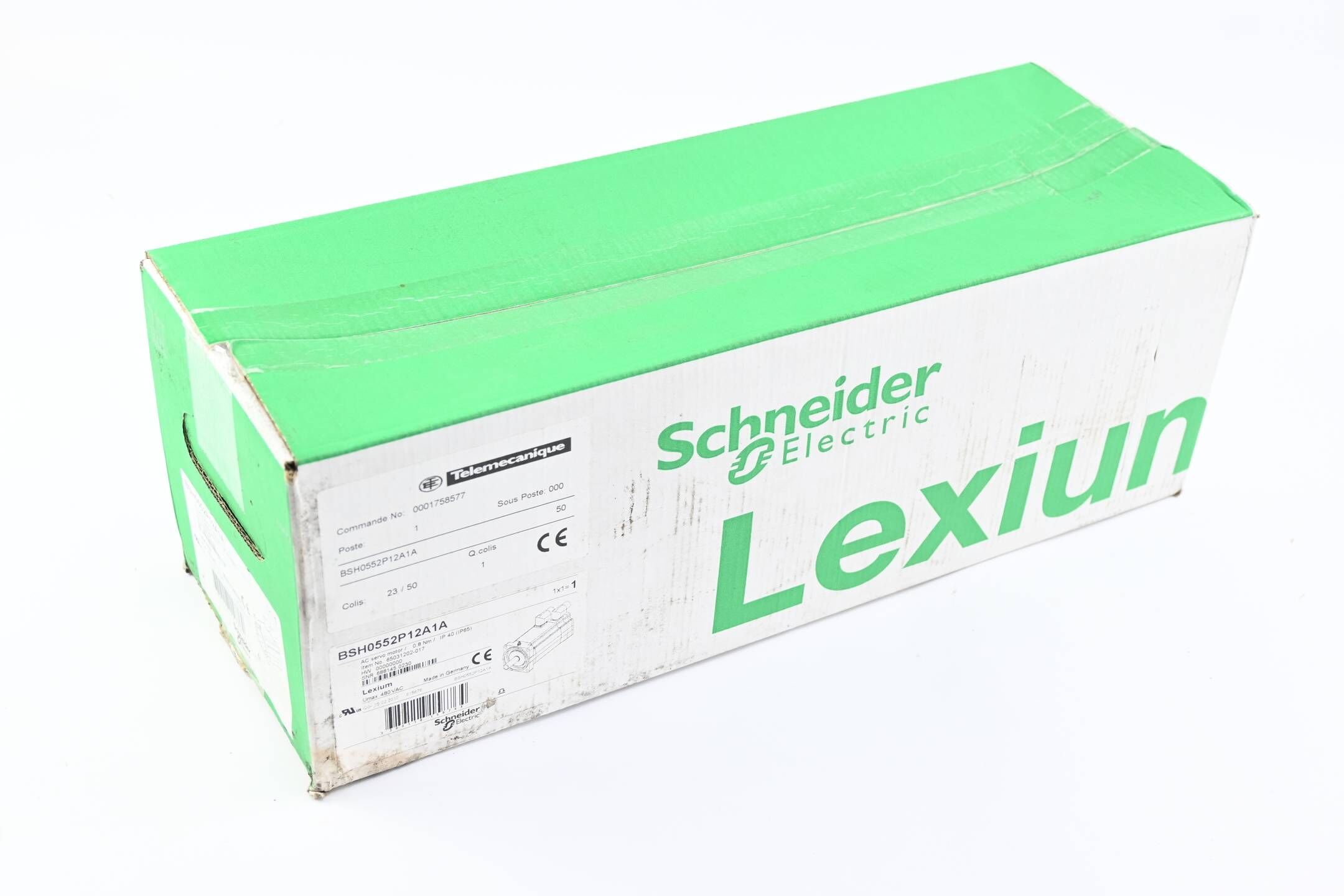 Schneider Electric AC Servomotor BSH0552P12A1A