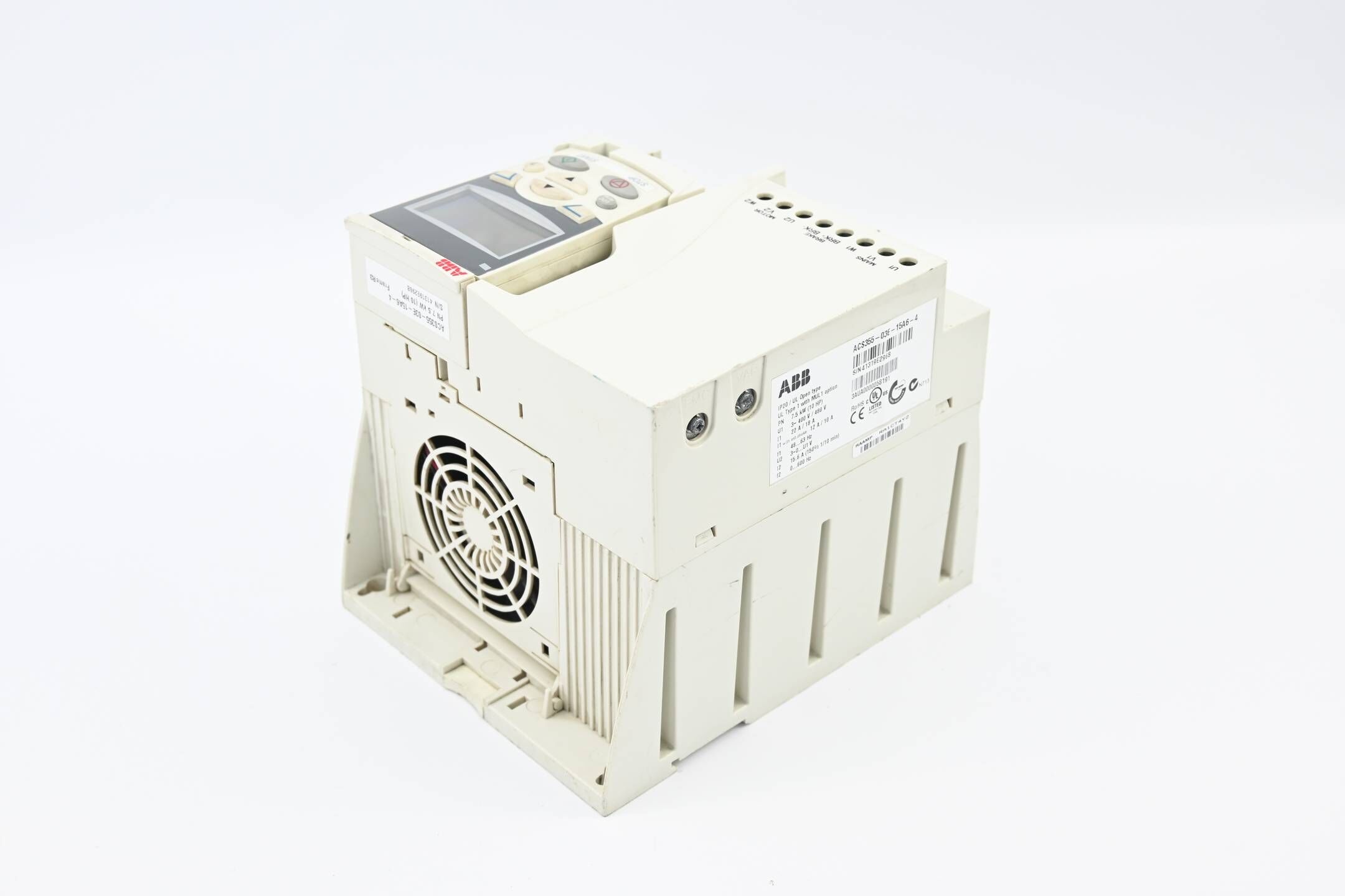 DEFEKT ABB ACS355 Frequenzumrichter ACS355-03E-15A6-4  incl. ACS-CP-A