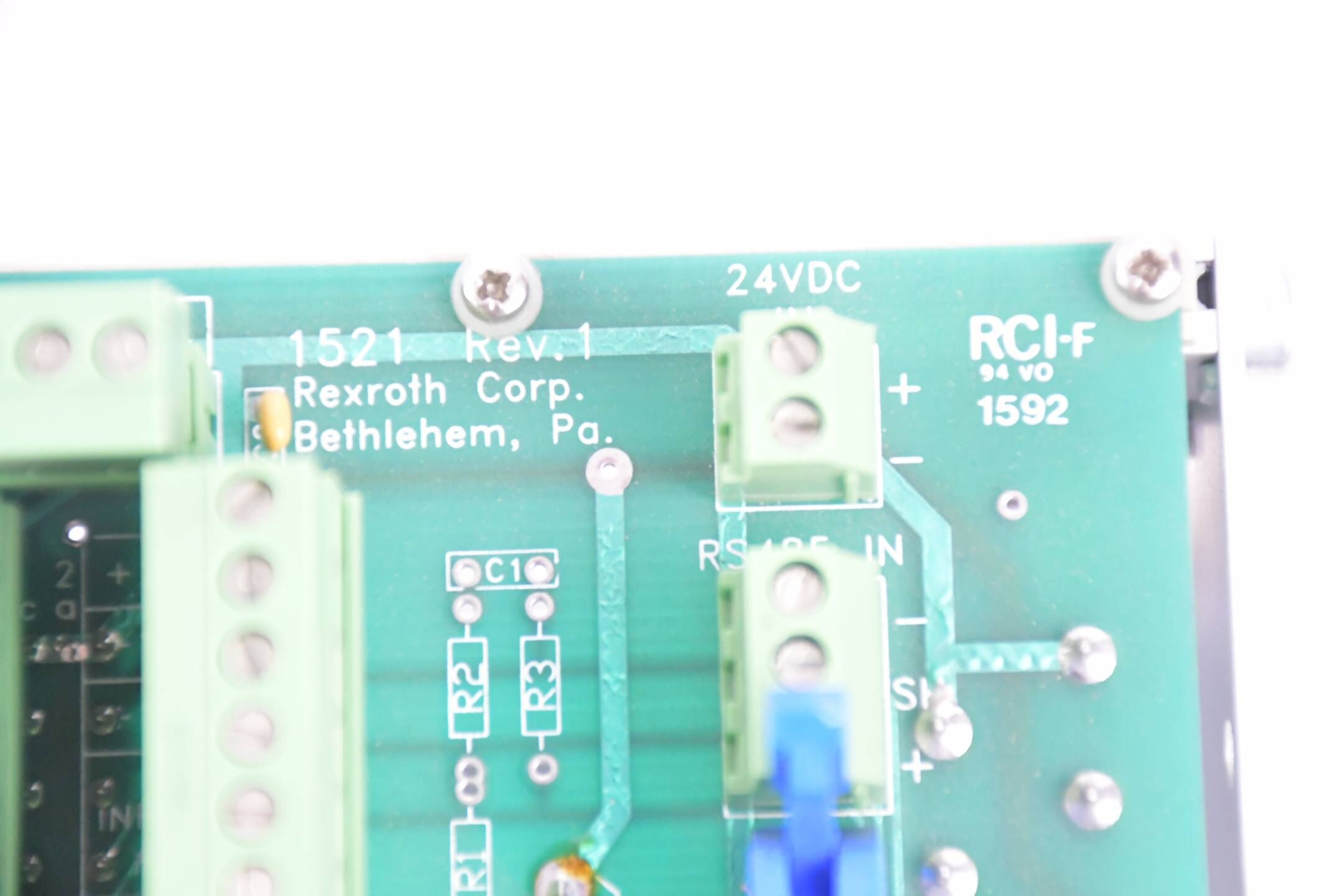 Rexroth Rack ES-43-A8-2412 inkl. Rexroth Platine RCI-F 1521