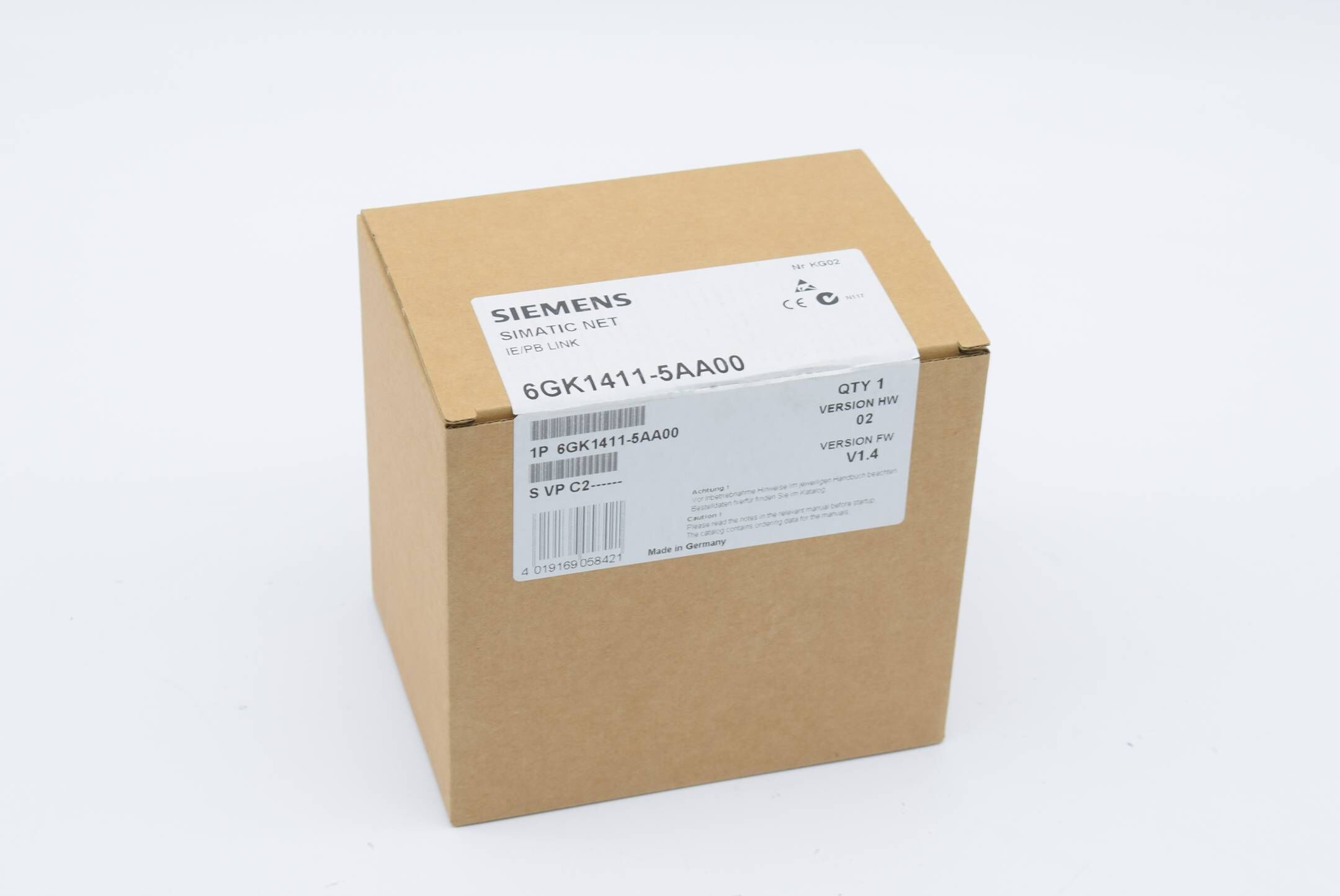 Siemens Simatic Net IE/PB Link 6GK1411-5AA00 ( 6GK1 411-5AA00 ) V. 2