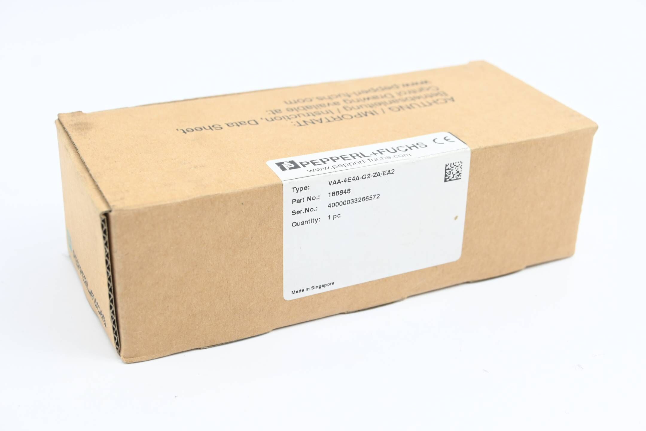 Pepperl+Fuchs AS-Interface Sensor VAA-4E4A-G2-ZA/EA2 ( 188848 )