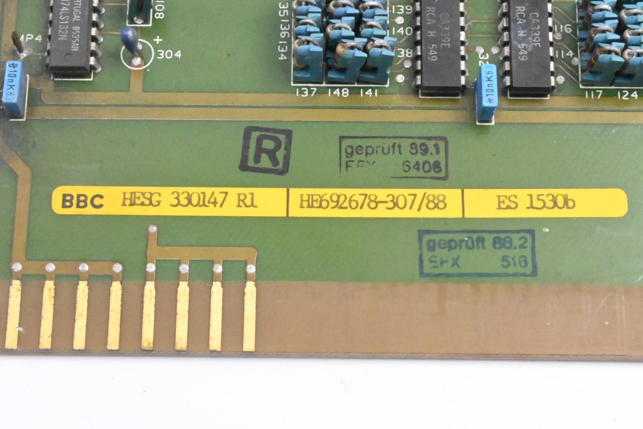 Brown Boveri Board ES 1530 HESG 330147 R1 ( HE692678-307/88 )