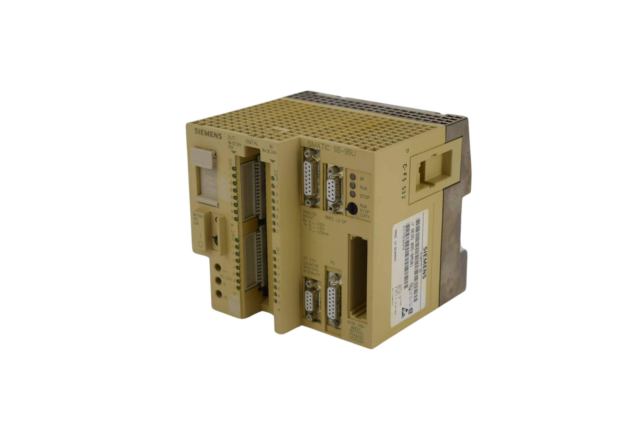 Siemens simatic S5-95U 6ES5 095-8MD01 ( 6ES5095-8MD01 ) E1