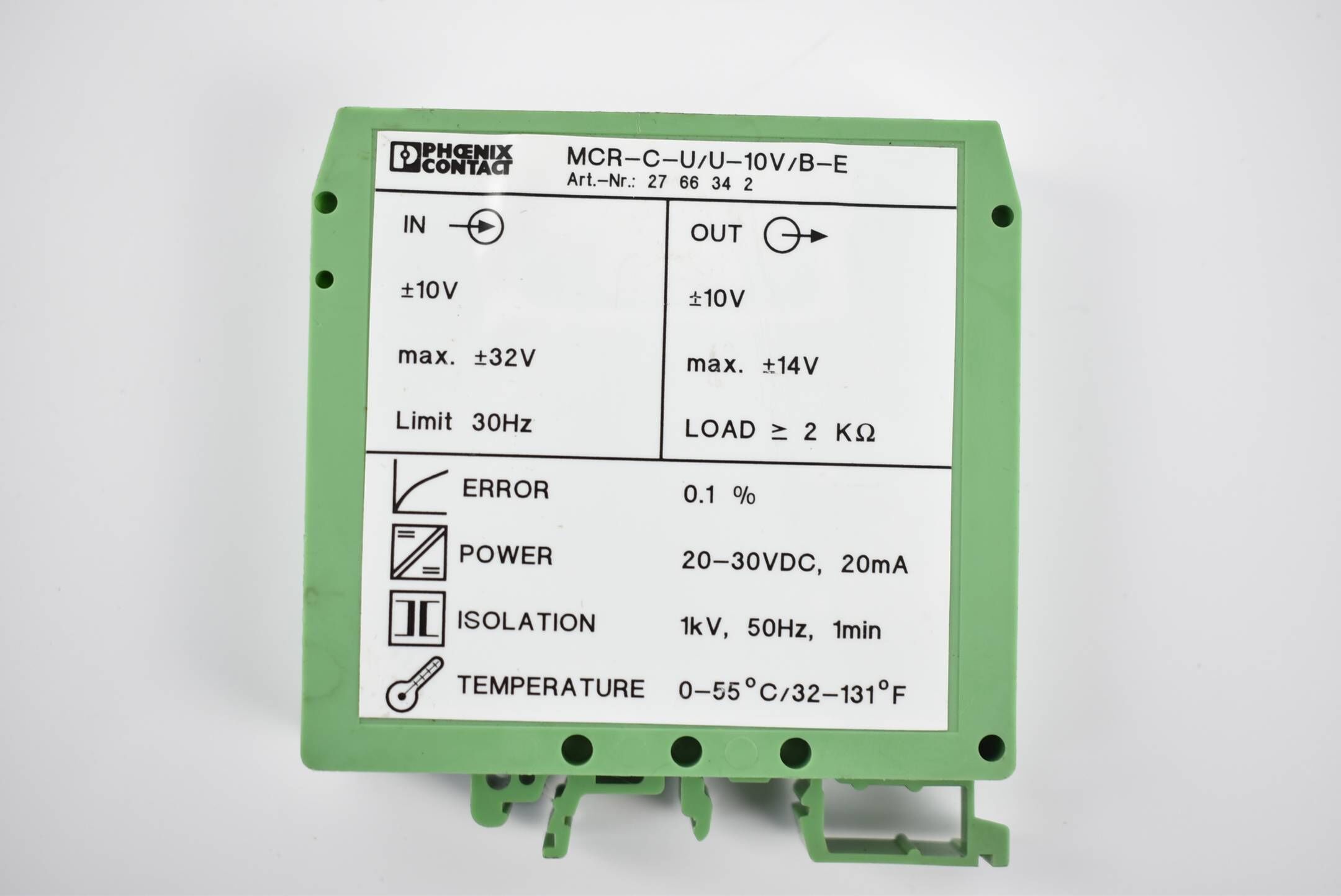 Phoenix Contact MCR-C-U/U-10V/B-E ( 2766342 )