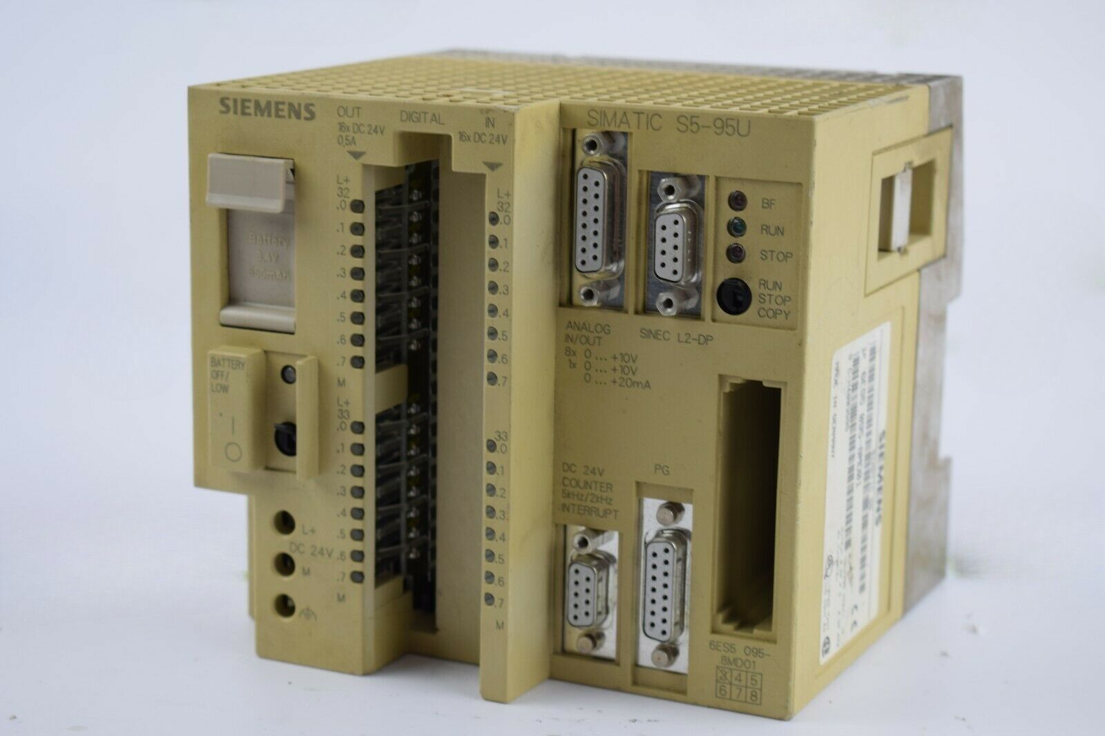 Siemens simatic S5-95U 6ES5 095-8MD01 ( 6ES5095-8MD01 )