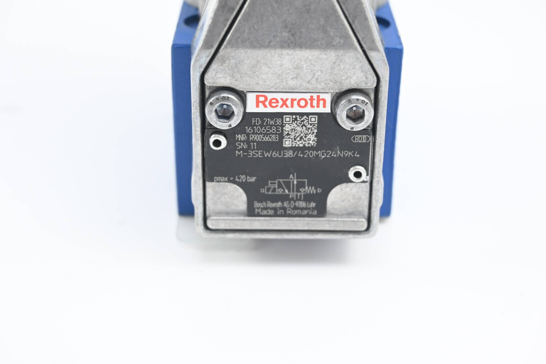 Rexroth Wegesitzventil M-3SEW6U38/420MG24N9K4 ( R900566283 )