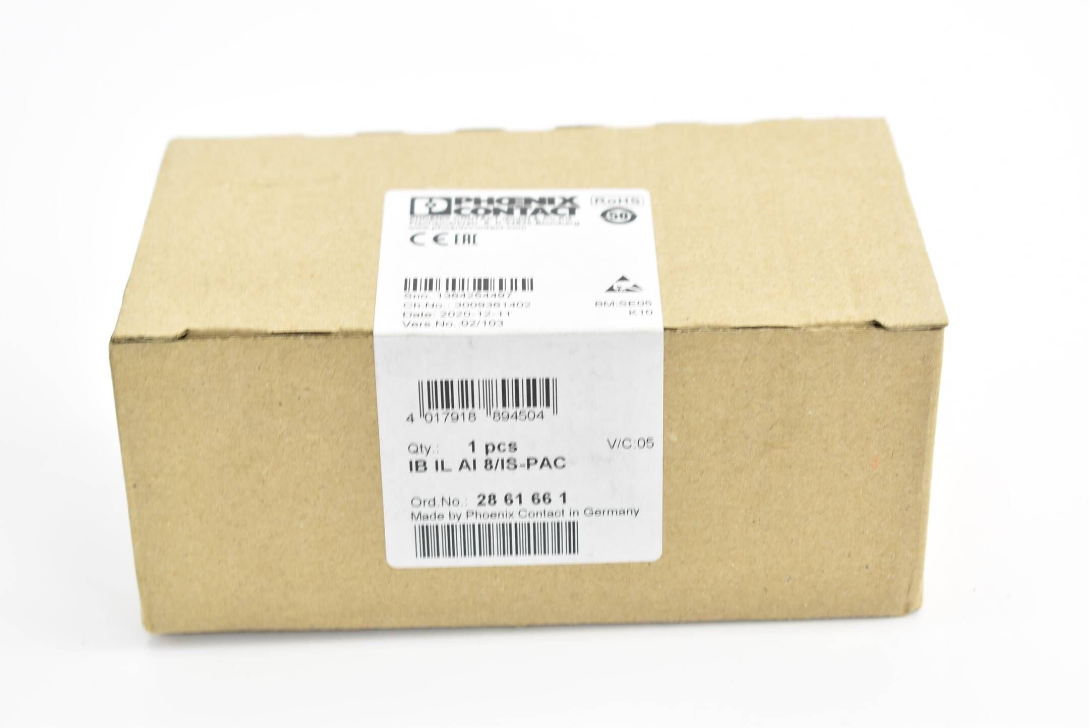 Phoenix Contact Analogmodul IB IL AI 8/IS-PAC ( 28 61 66 1 ) 2861661