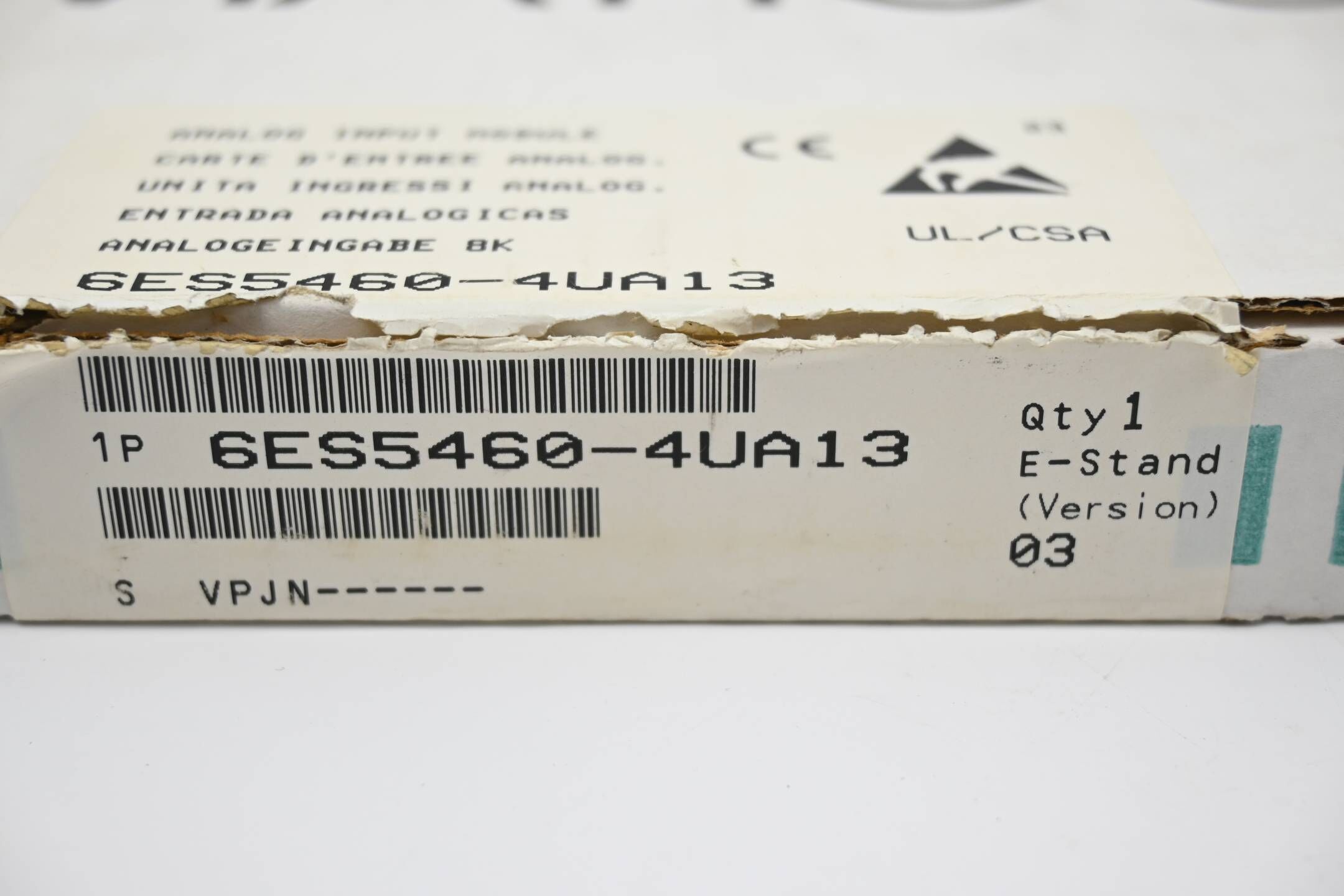 Siemens Simatic S5 Analog 6ES5460-4UA13 ( 6ES5 460-4UA13 )
