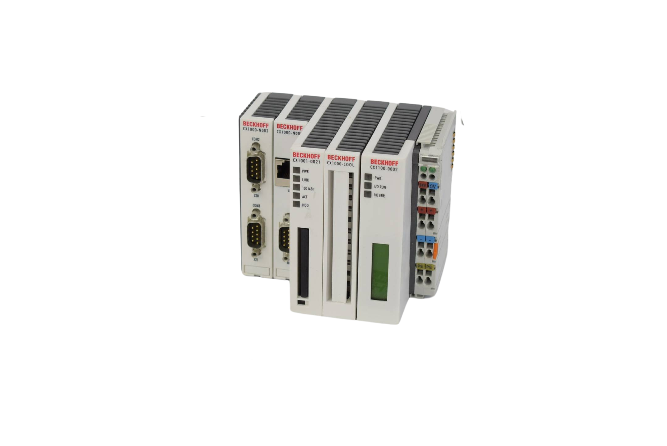 Beckhoff CX1001-0021 & CX1000-N002 & CX1000-N000 & CX1100-0002