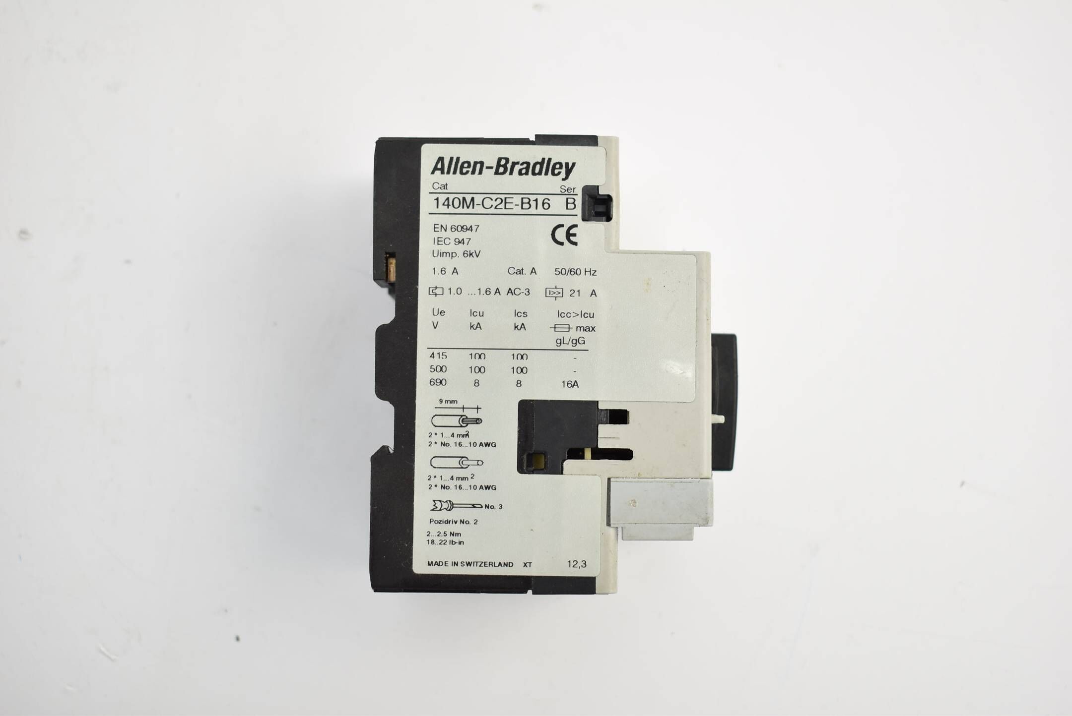 Allen-Bradley Leistungsschalter 140M-C2E-B16
