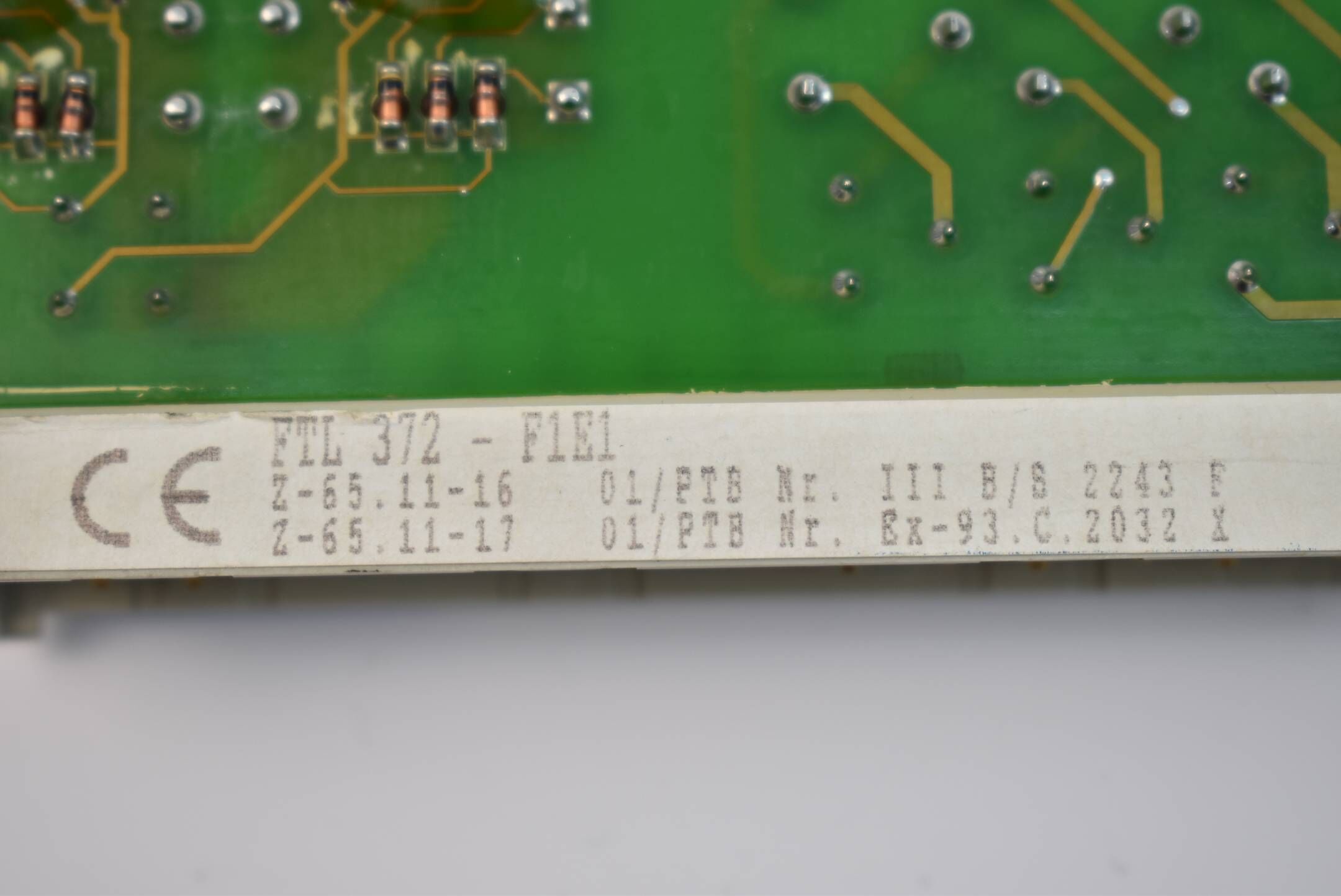 Endress+Hauser Nivotester FTL372 Karte FTL 372-F1E1 ( FTL372-F1E1 )