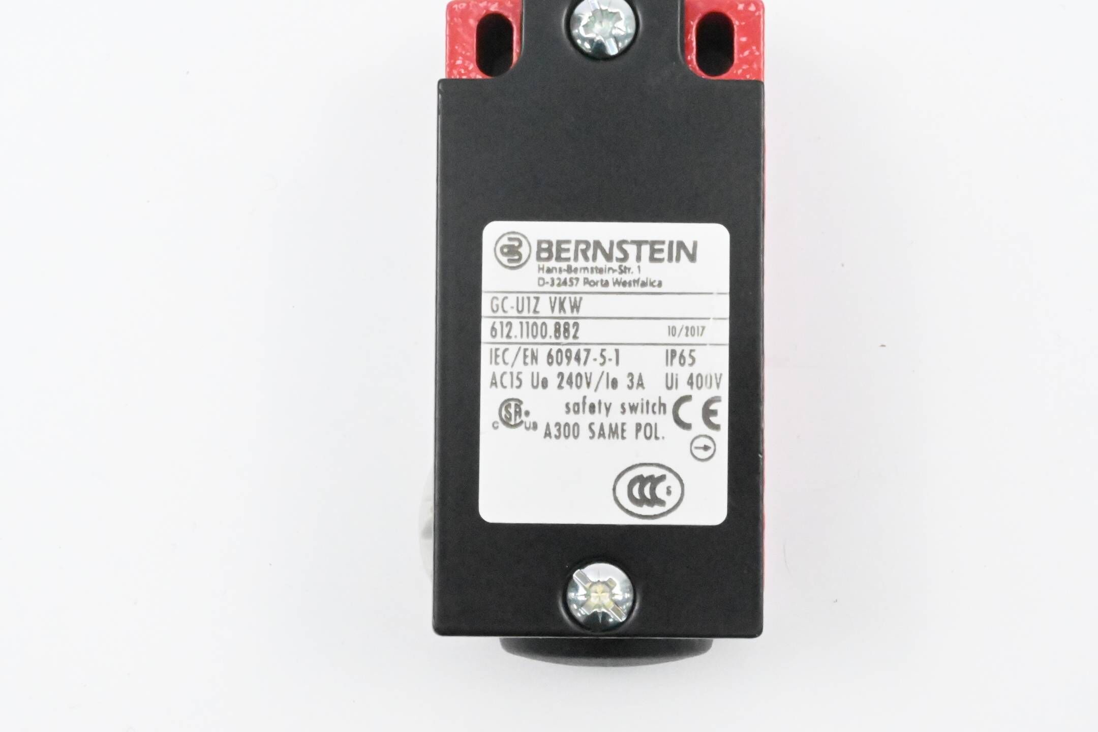Bernstein Sicherheitsschalter GC-U1Z VKW ( 612.1100.882 )