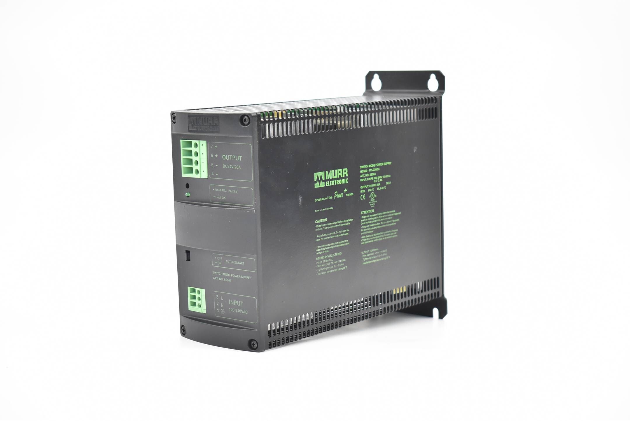 Murr Elektronik Switch Mode Power Supply MCS20-115-230/24 ( 85063 )