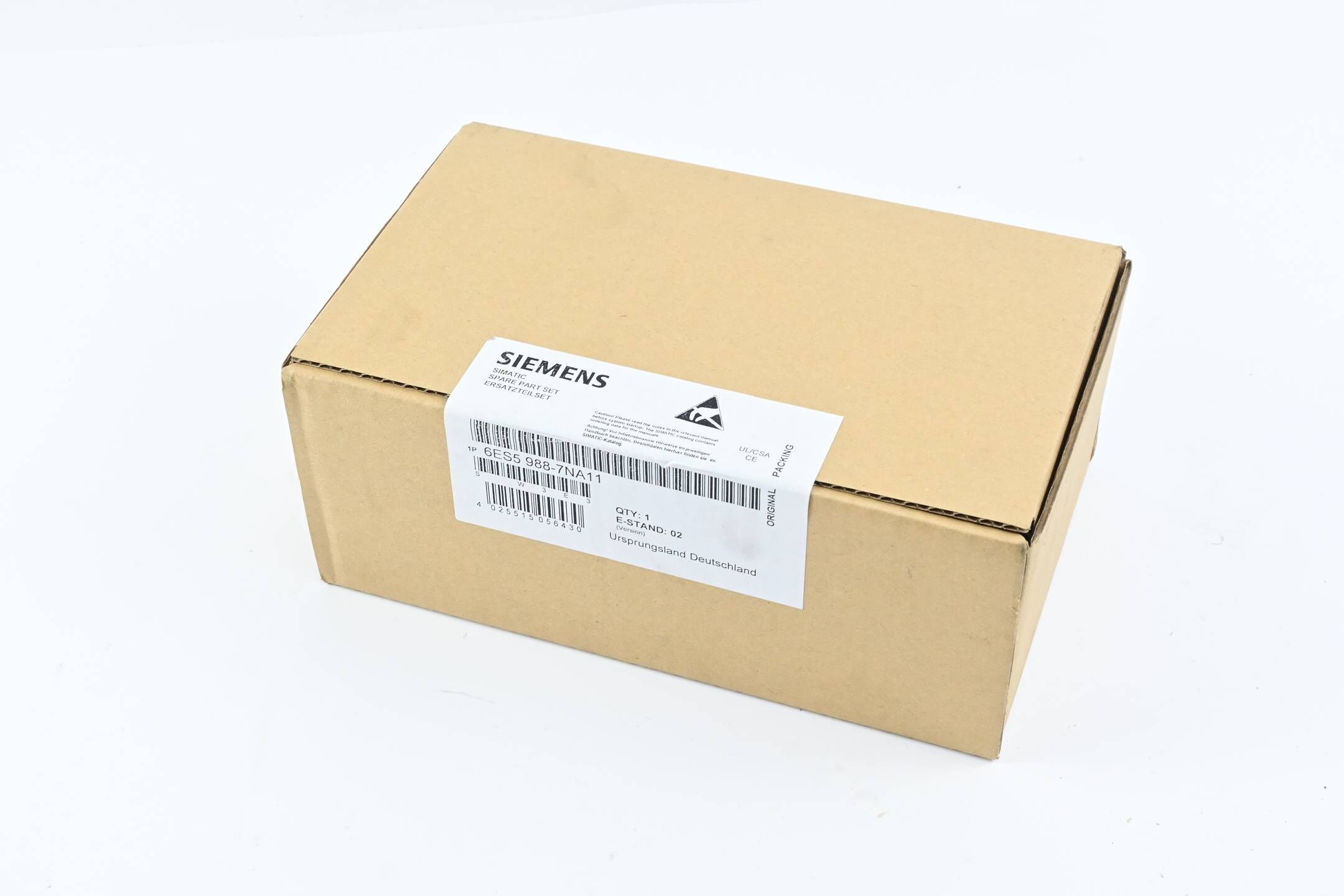 Siemens Simatic S5 Lüfterausst.paket mit 1 Lüfter + Zubehör 6ES5988-7NA11