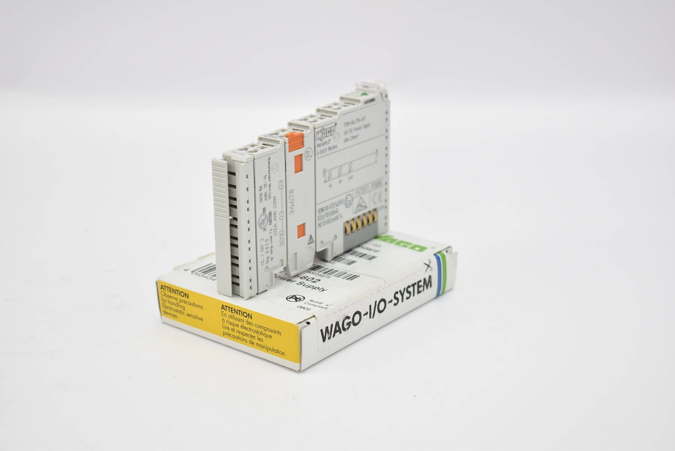 Wago I/O Systeme Potenzialeinspeisung DC 24 V 750-602