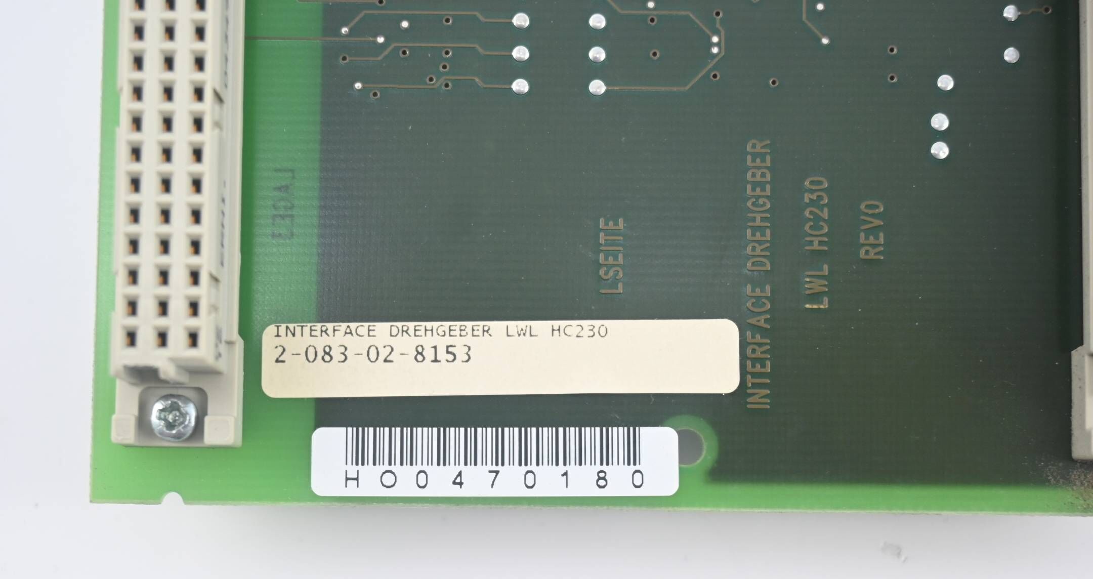 Homatic Interface Drehgeber LWL HC230 2-083-02-8153