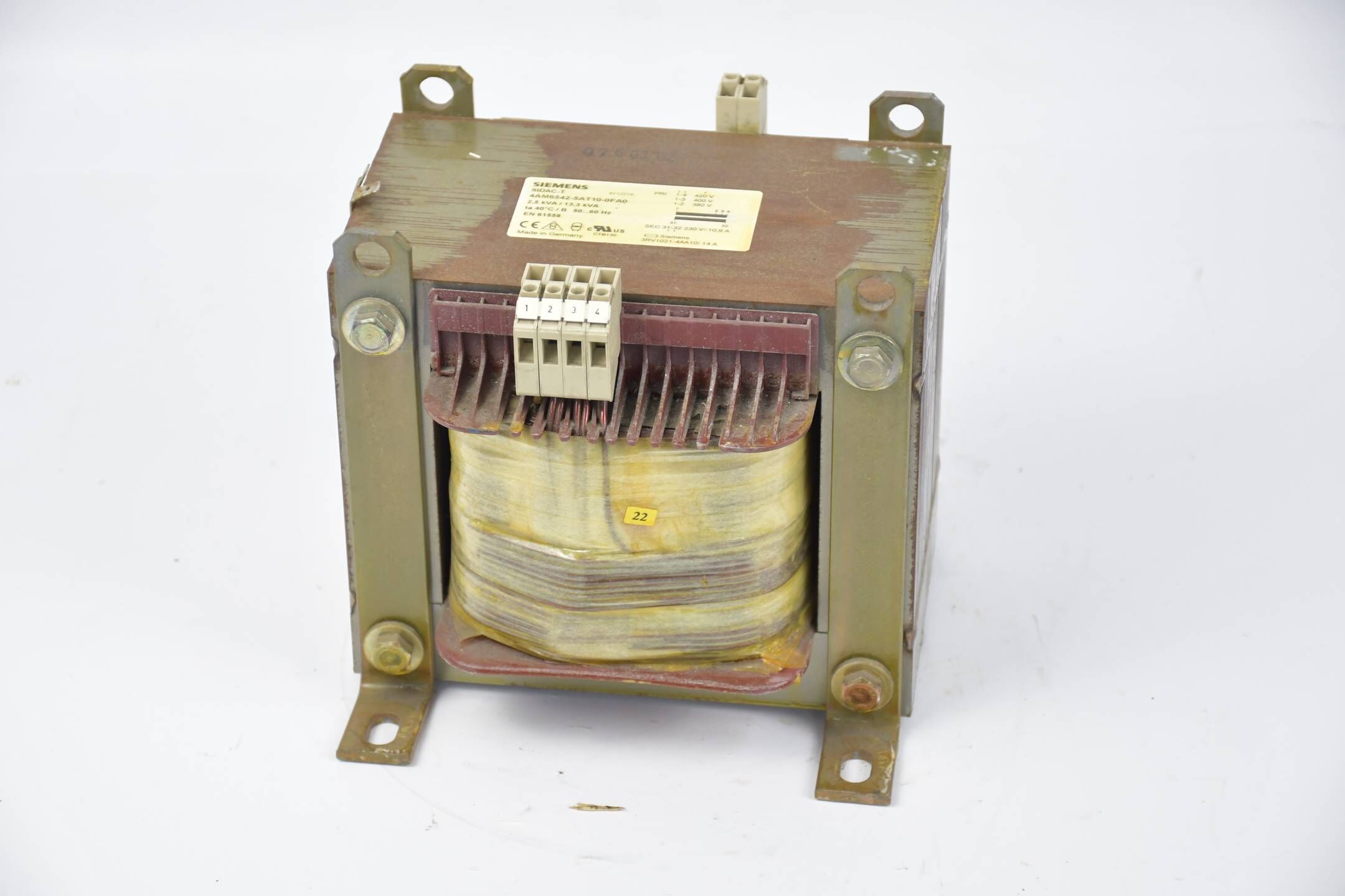 Siemens Sidac-T Transformator 4AM6542-5AT10-0FA0 ( 4AM6 542-5AT10-0FA0 )