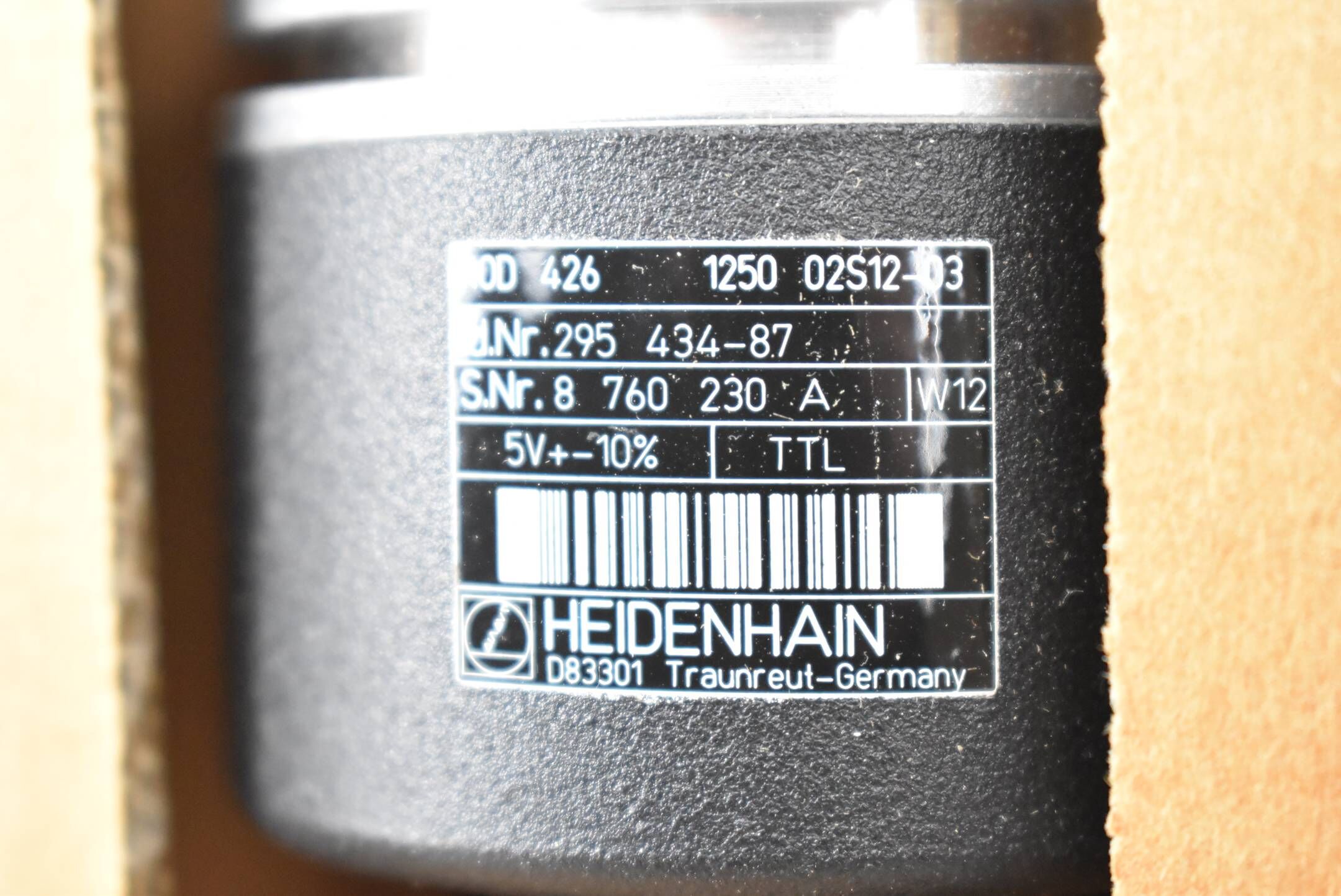 Heidenhain Drehgeber ROD 426 1250 02S12-03 ( 295434-87 ) W12