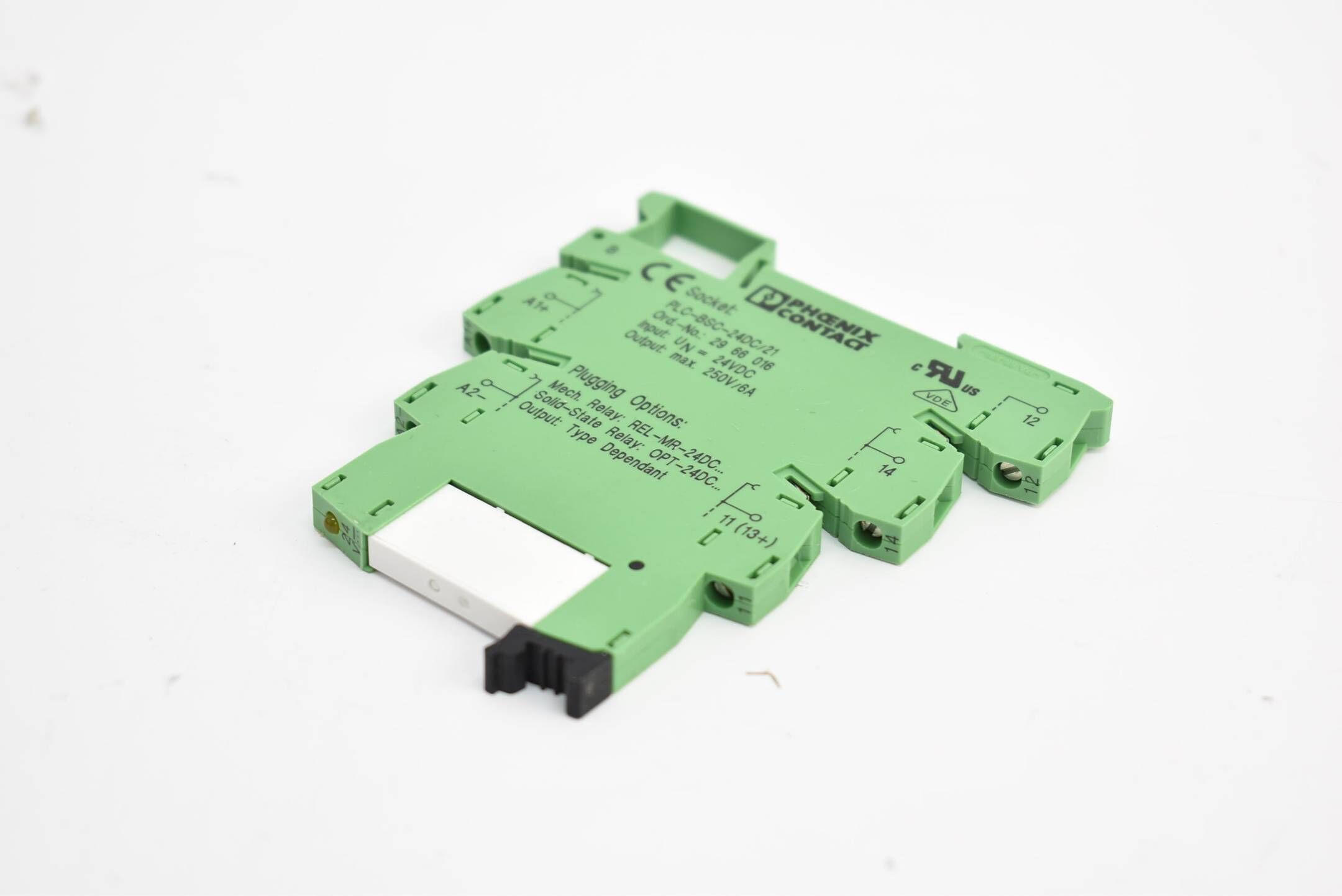 Phoenix Contact Relaissockel 24VDC PLC-BSC- 24DC/21 ( 2966016 ) inkl. 2961105
