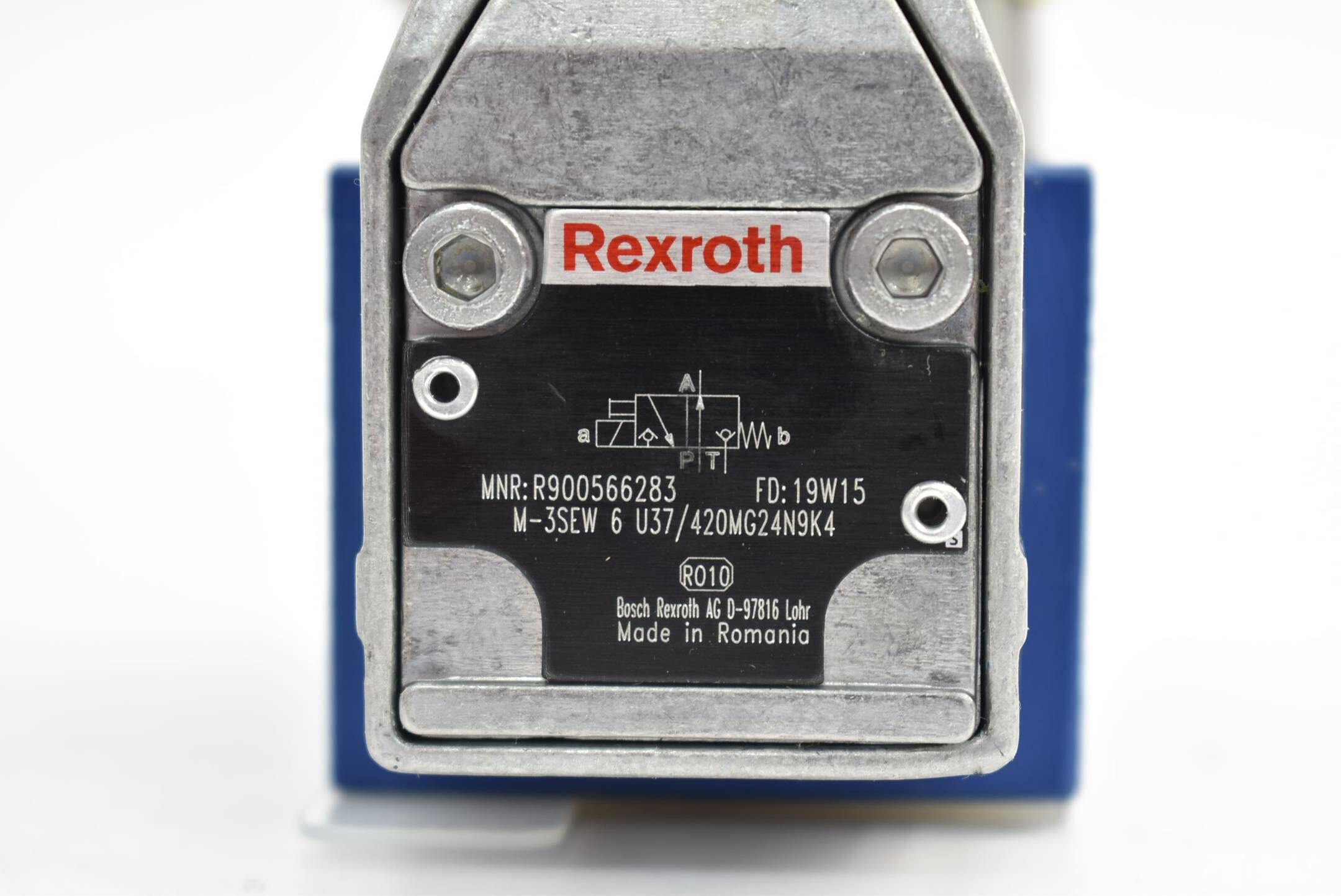 Rexroth Rückschlagventil M-3SEW 6 U37/420MG24N9K4 ( R900566283 ) + R900221884