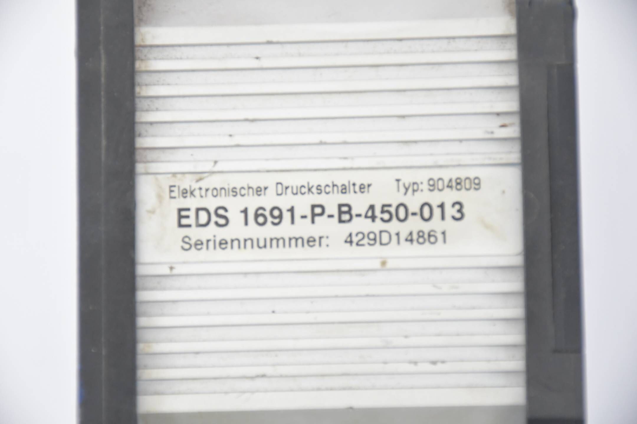 KrausMaffei Elektronischer Druckschalter EDS 1691-P-B-450-013 ( 904809 )