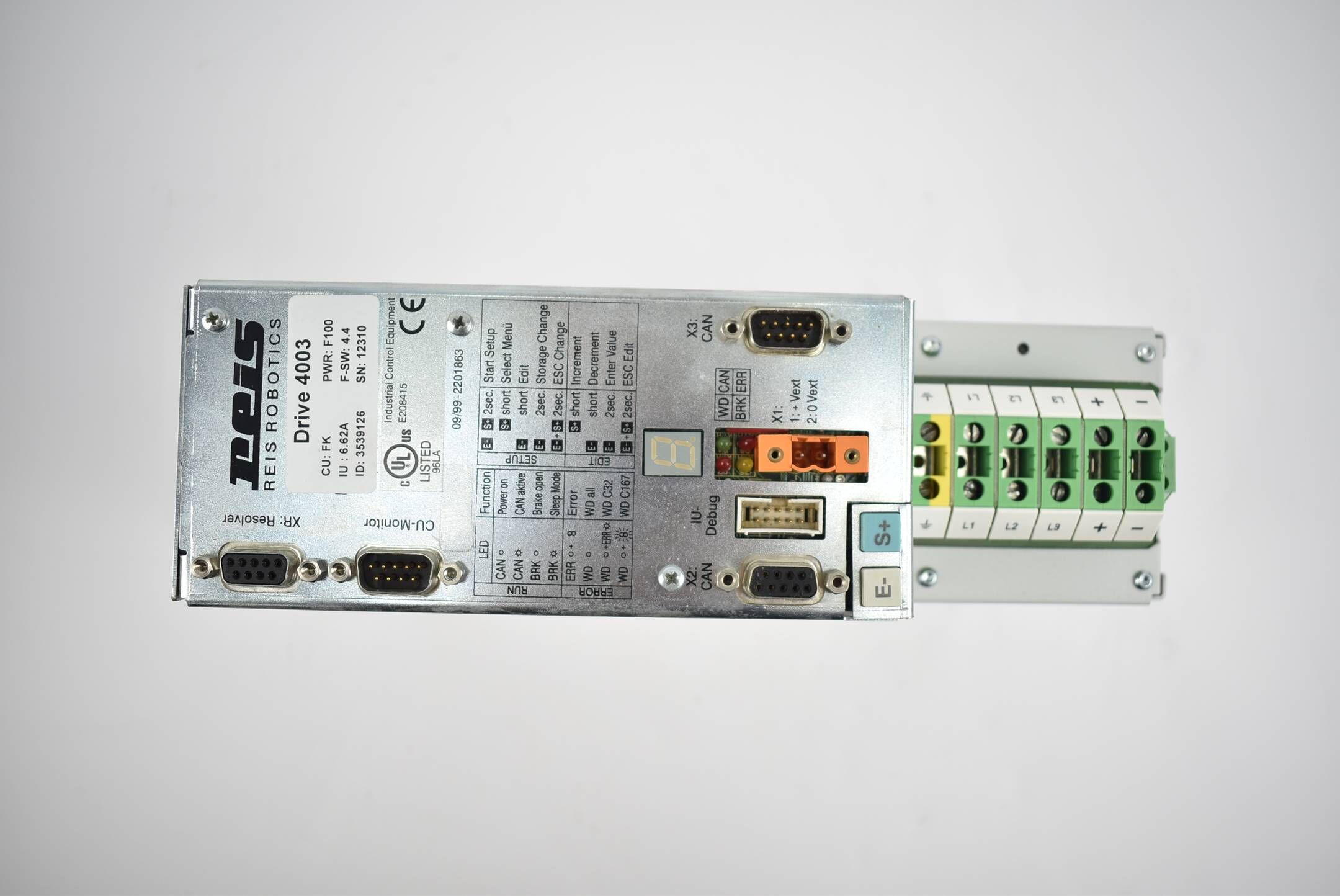 Reis Robotics Drive 4003 Servoverstärker 3539126