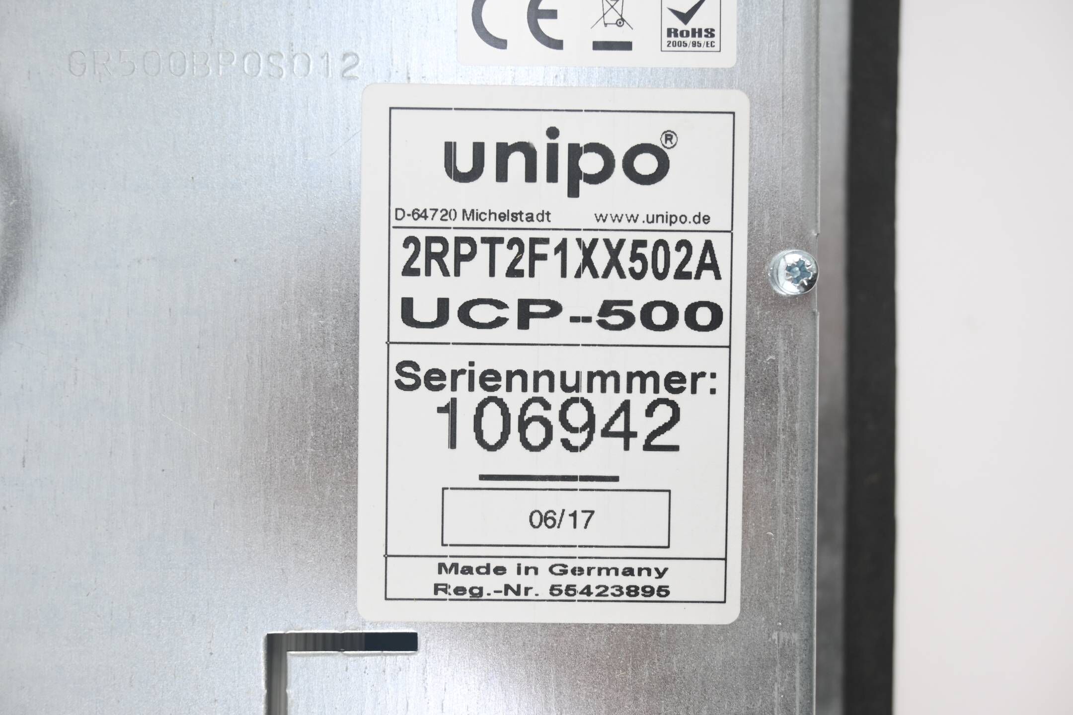 Unipo Operator Panel UCP-500 ( 2RPT2F1XX502A )