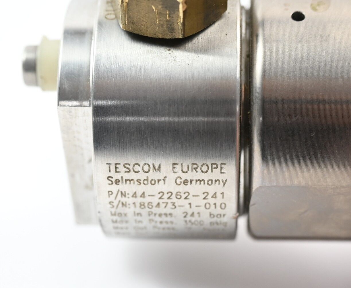 Tescom Druckminderer 44-2262-241 + Hydac Druckwandler HDA 8446-A-0100-000