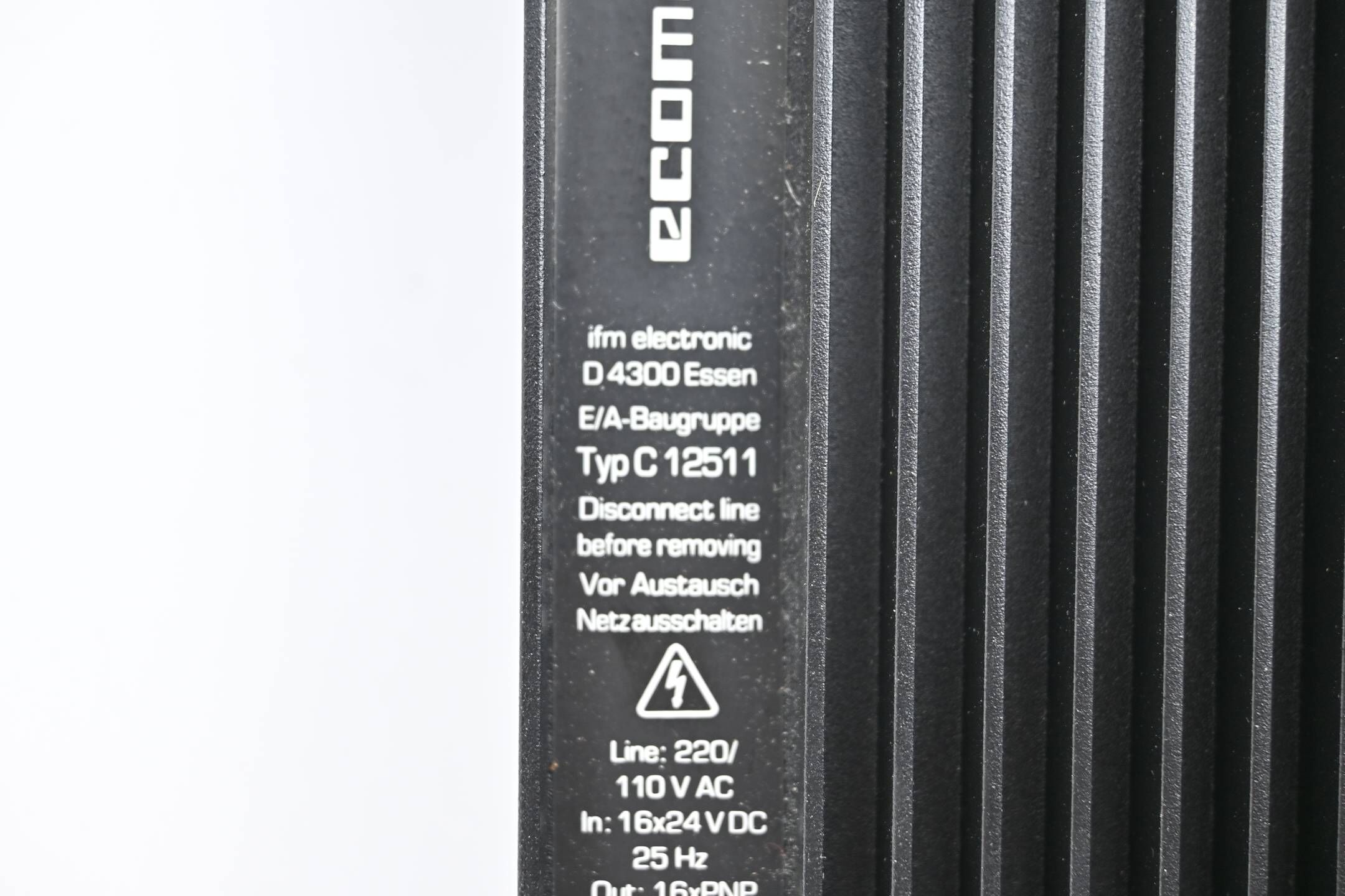 Ifm Electronic E/A-Baugruppe Typ C 12511