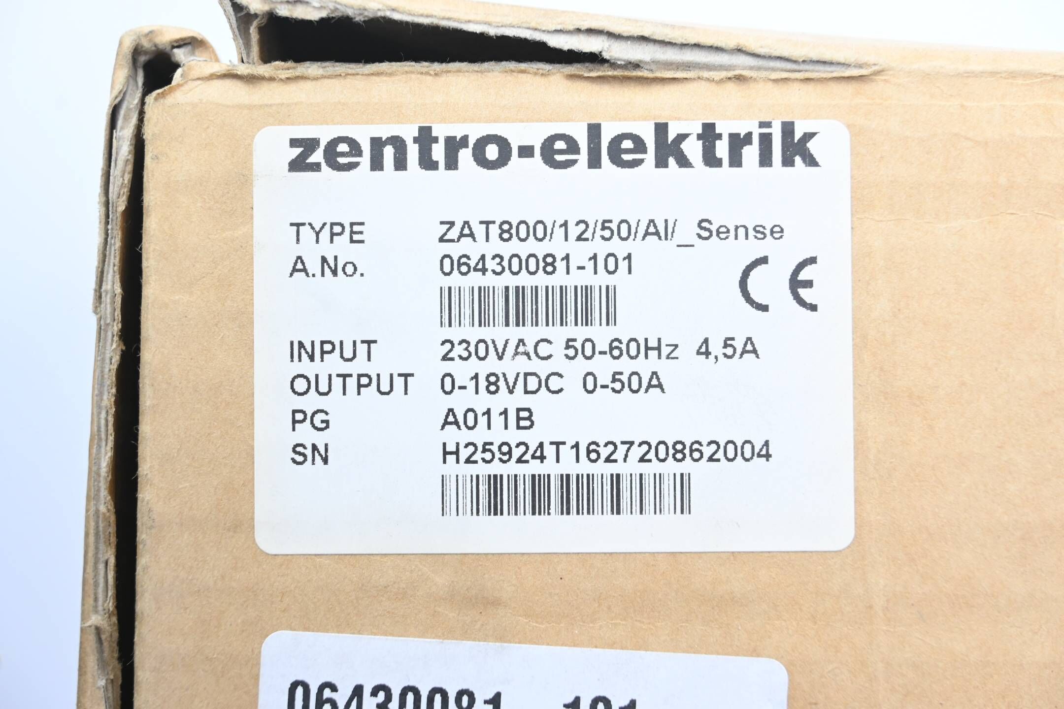 Zentro-Elektrik Netzteil ZAT800/12/50/AI/_Sence ( 06430081-101 )