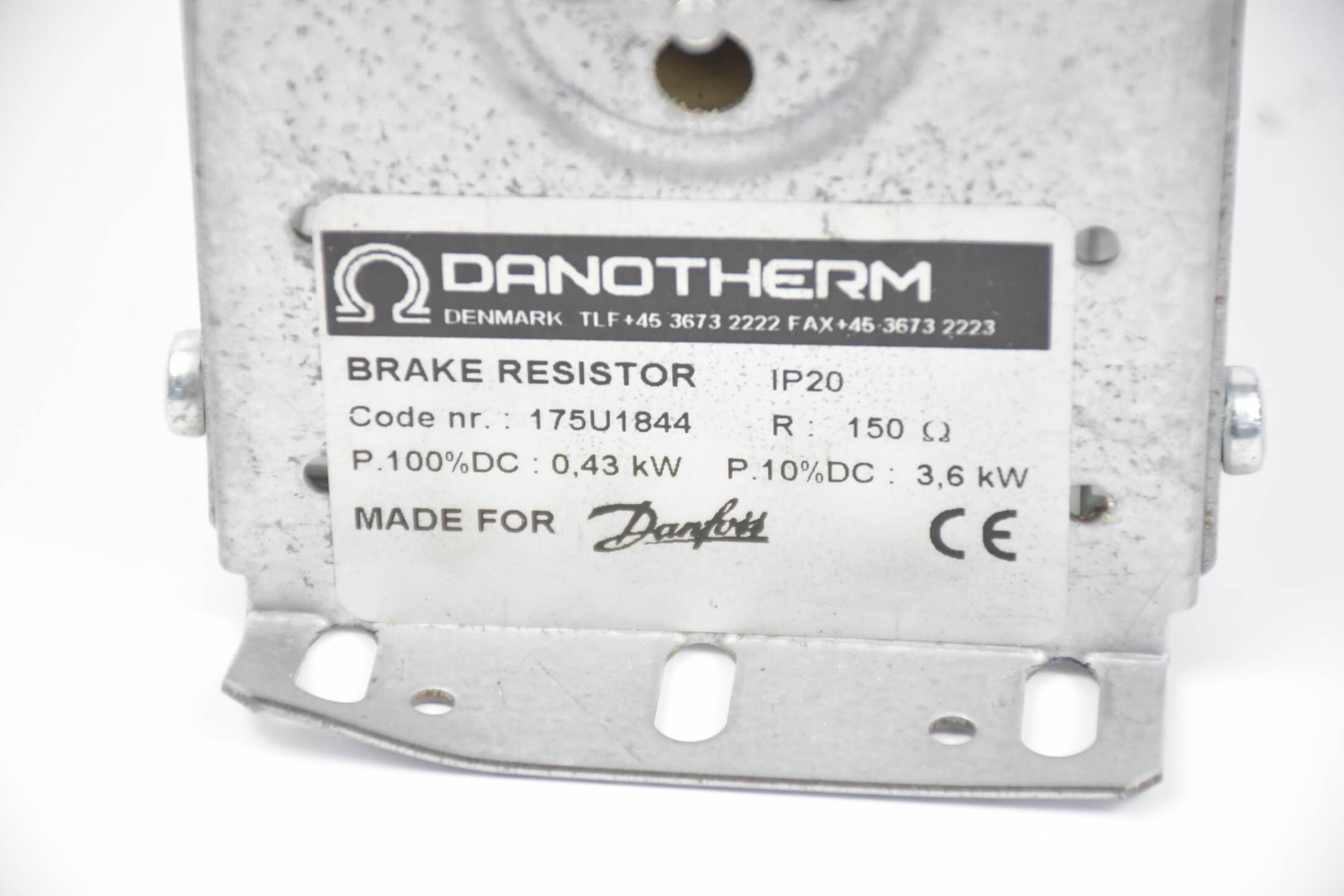 Danotherm Bremswiderstand IP20 175U1844 