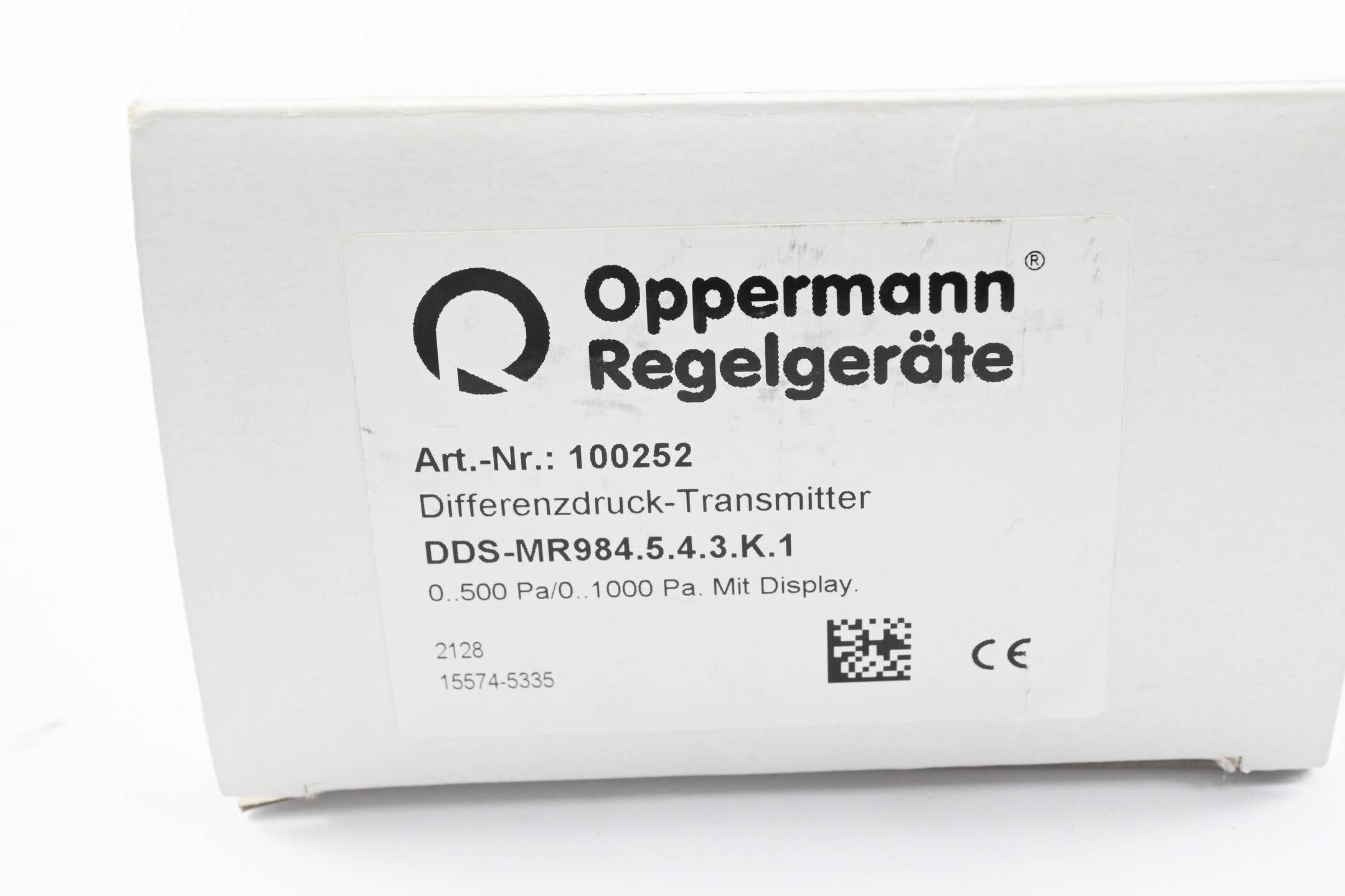 Oppermann Regelgeräte Differendruck-Transmitter DDS-MR984.5.4.3.K.1 ( 100252 )