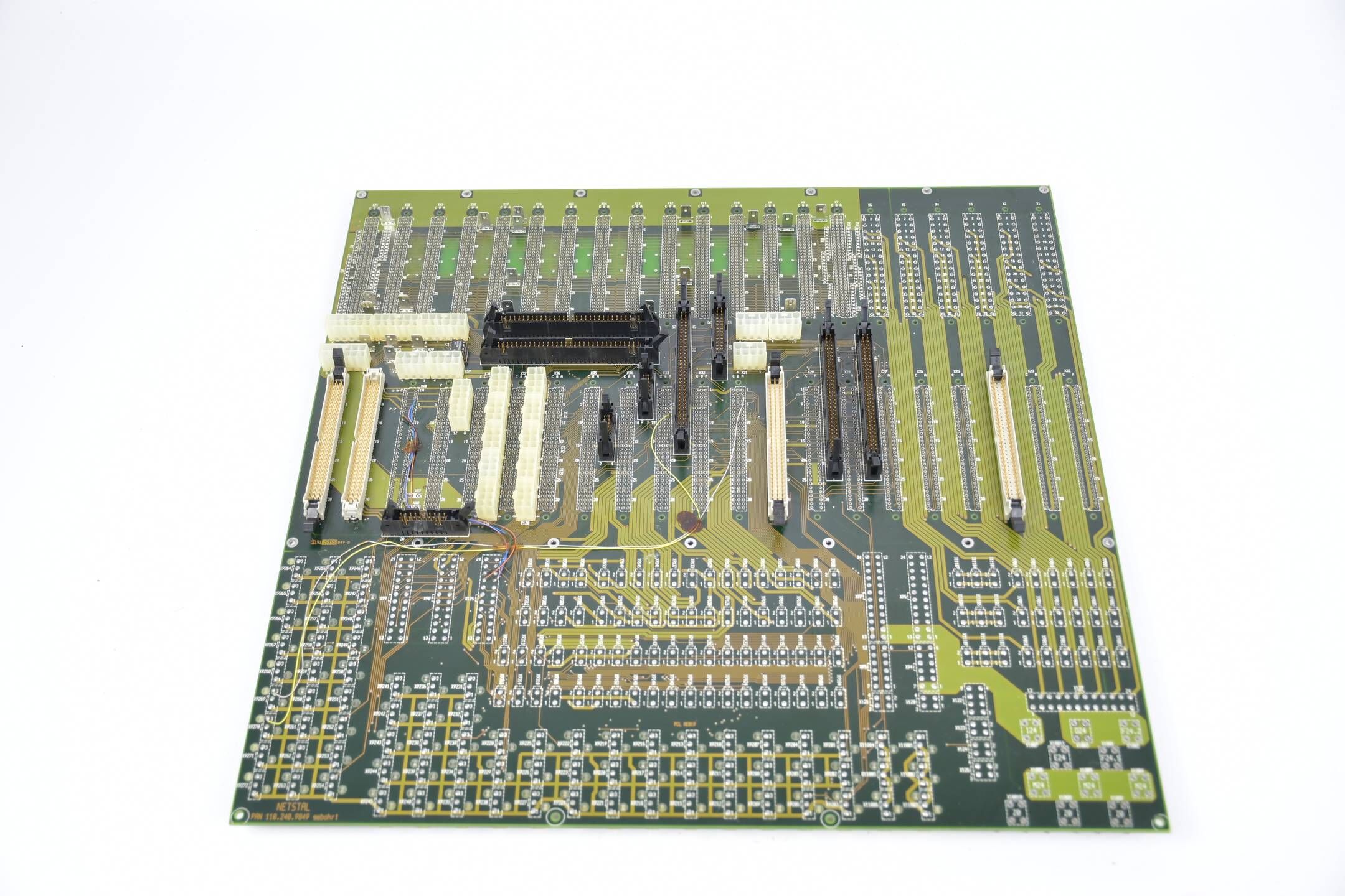 Netstal Systemkarte PAN 110.240.9050 komplett ( PAN 110.240.9849 gebohrt ) 