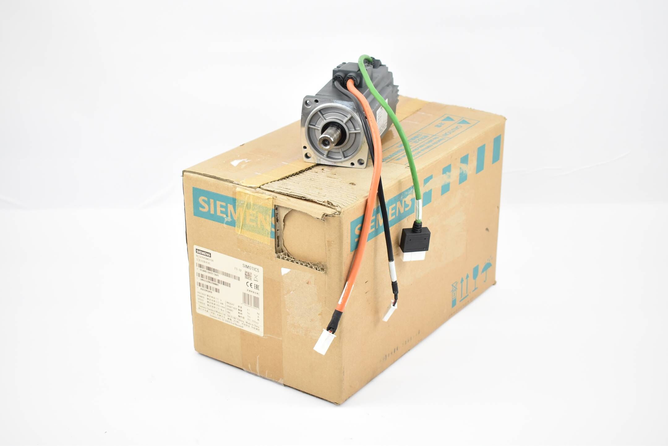 Siemens Simotics Servomotor 1FL6042-2AF21-1AH1 ( 1FL6 042-2AF21-1AH1 ) 0,75kW