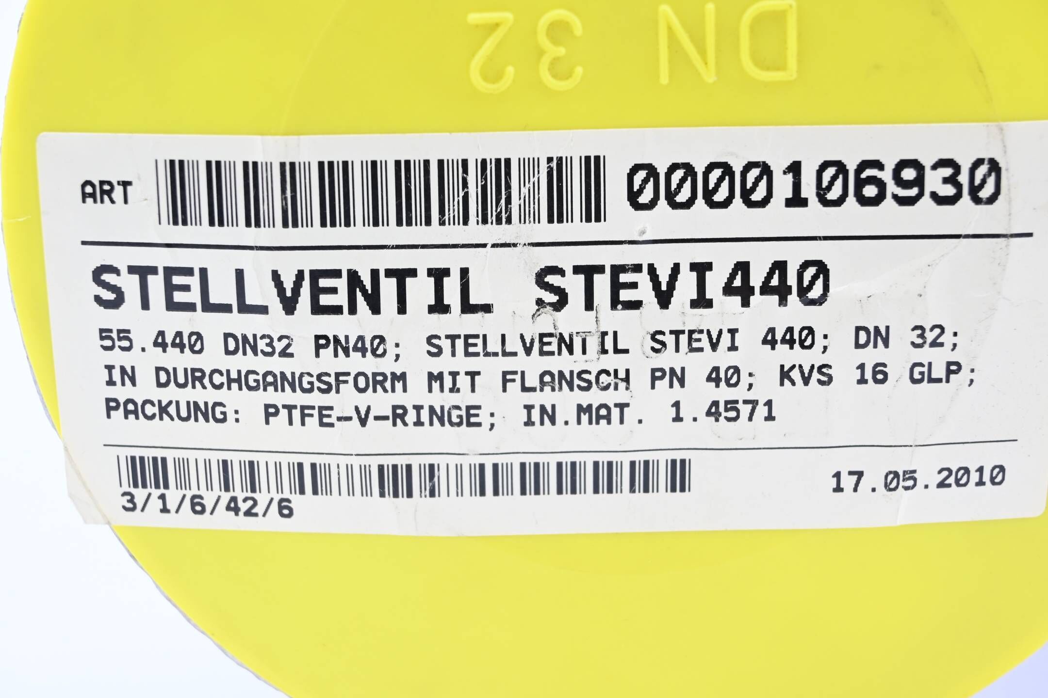 Ari Armaturen Stellventil STEVI440 55.440 DN32 PN40 0000106930 ( STEVI 440 )