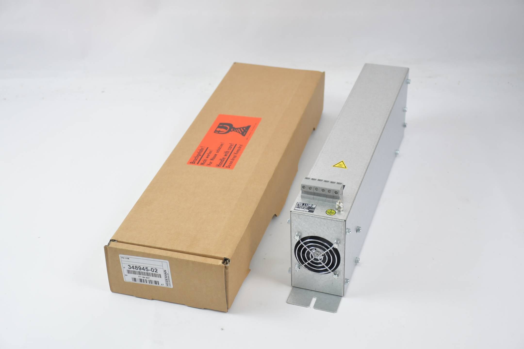 Heidenhain Pulswiderstandsmodul mit Temperaturschalter PW 110B / 348945-02 V. A7