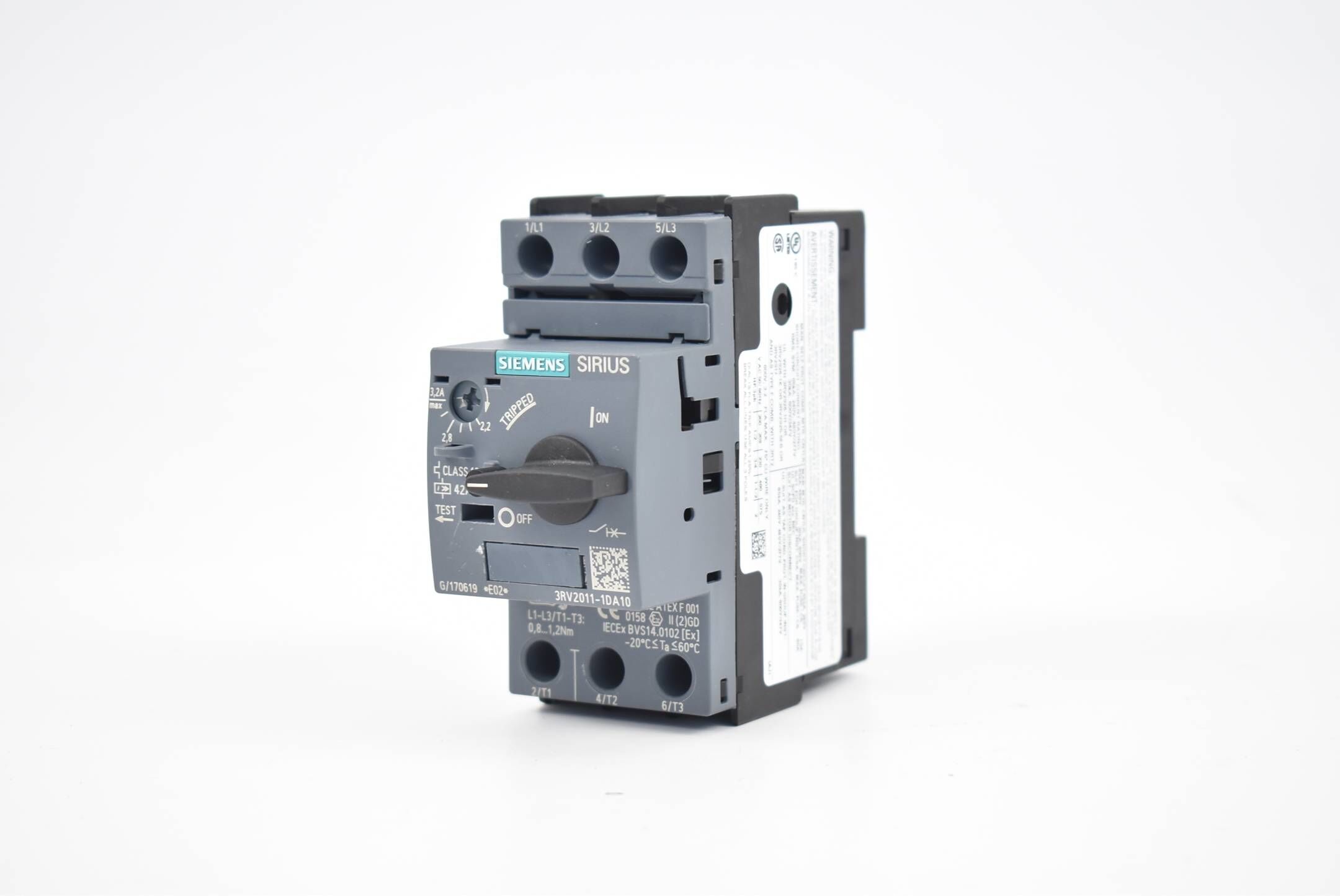 Siemens Sirius Leistungsschalter 3RV2011-1DA10 ( 3RV2 011-1DA10 )