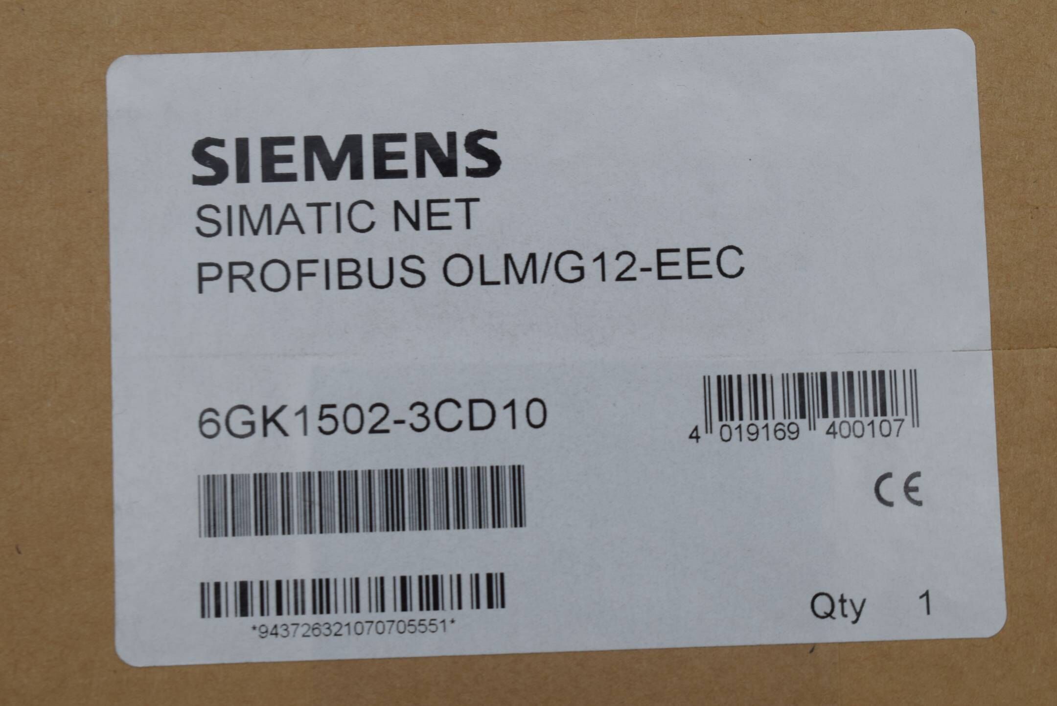 Siemens Simatic Net Profibus OLM/G12-EEC 6GK1502-3CD10 ( 6GK1 502-3CD10 )