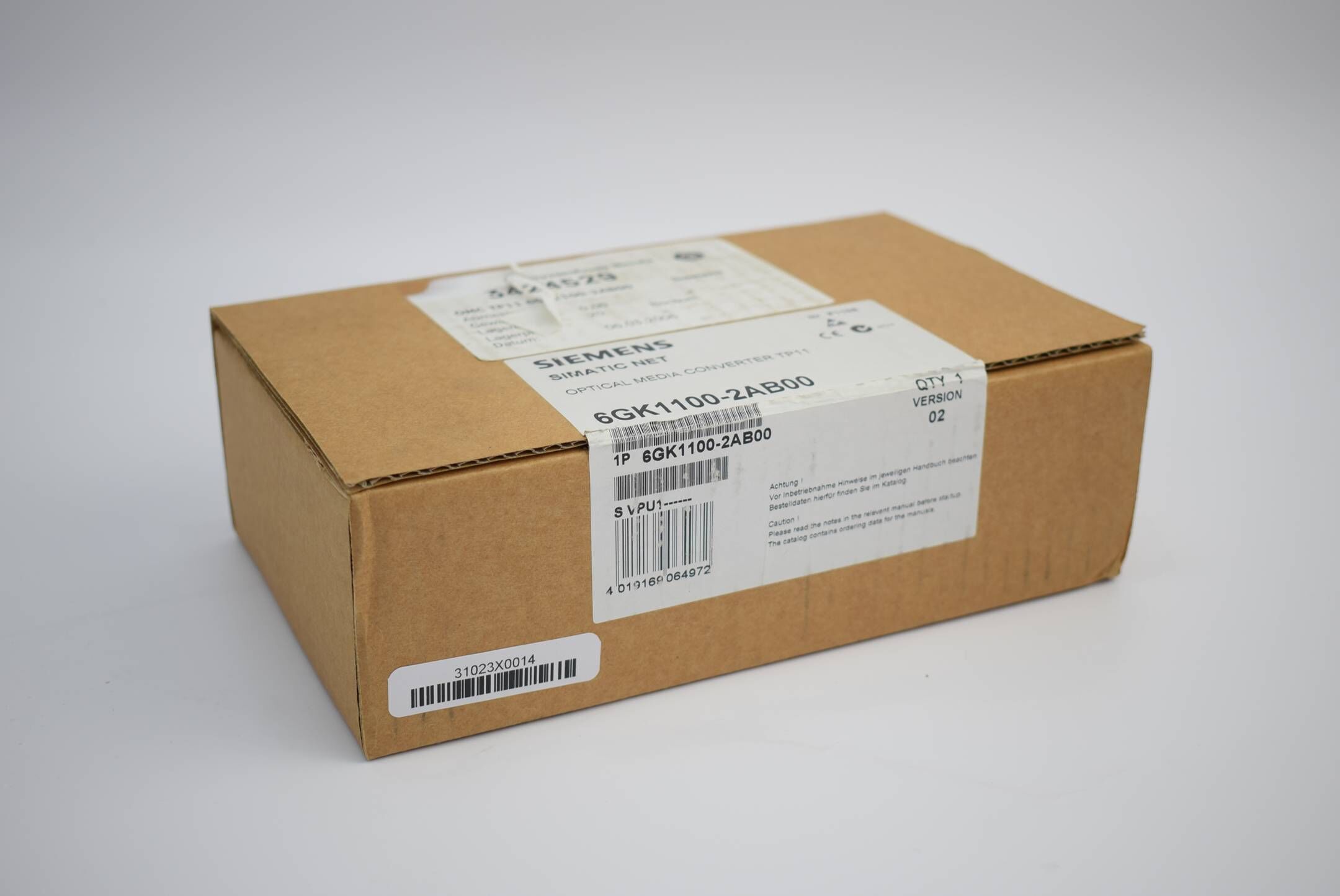 Siemens simatic Optical Media Converter TP11 6GK1100-2AB00 ( 6GK1 100-2AB00 ) V2