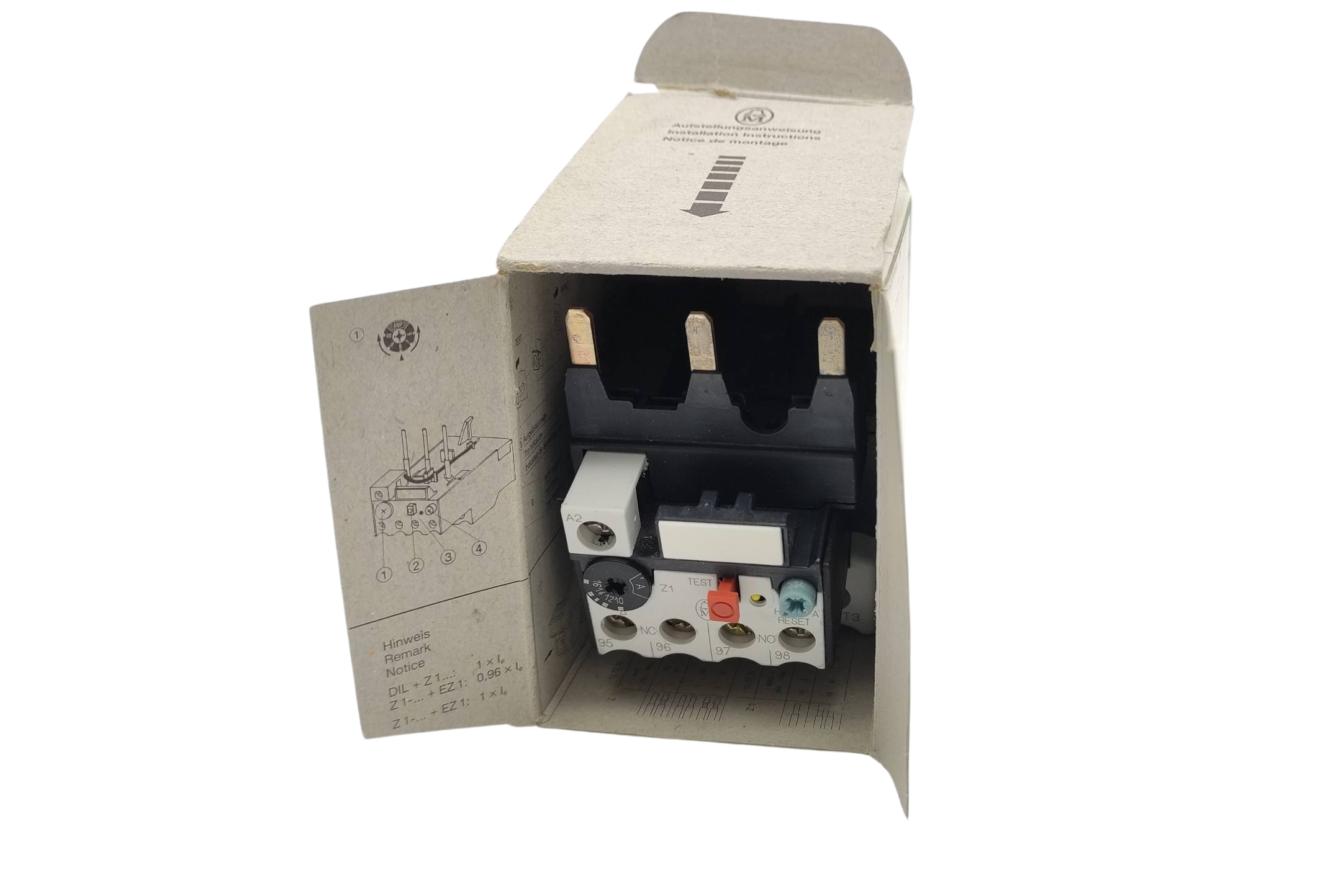 Klöckner Moeller Motorschutzrelais Z1-16
