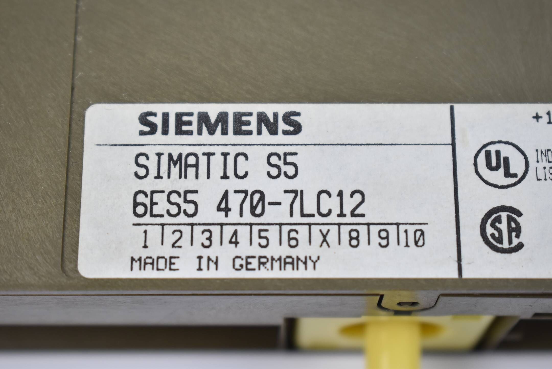 Siemens simatic S5 450 analoges Ausgangsmodul 6ES5470-7LC12 ( 6ES5 470-7LC12 )