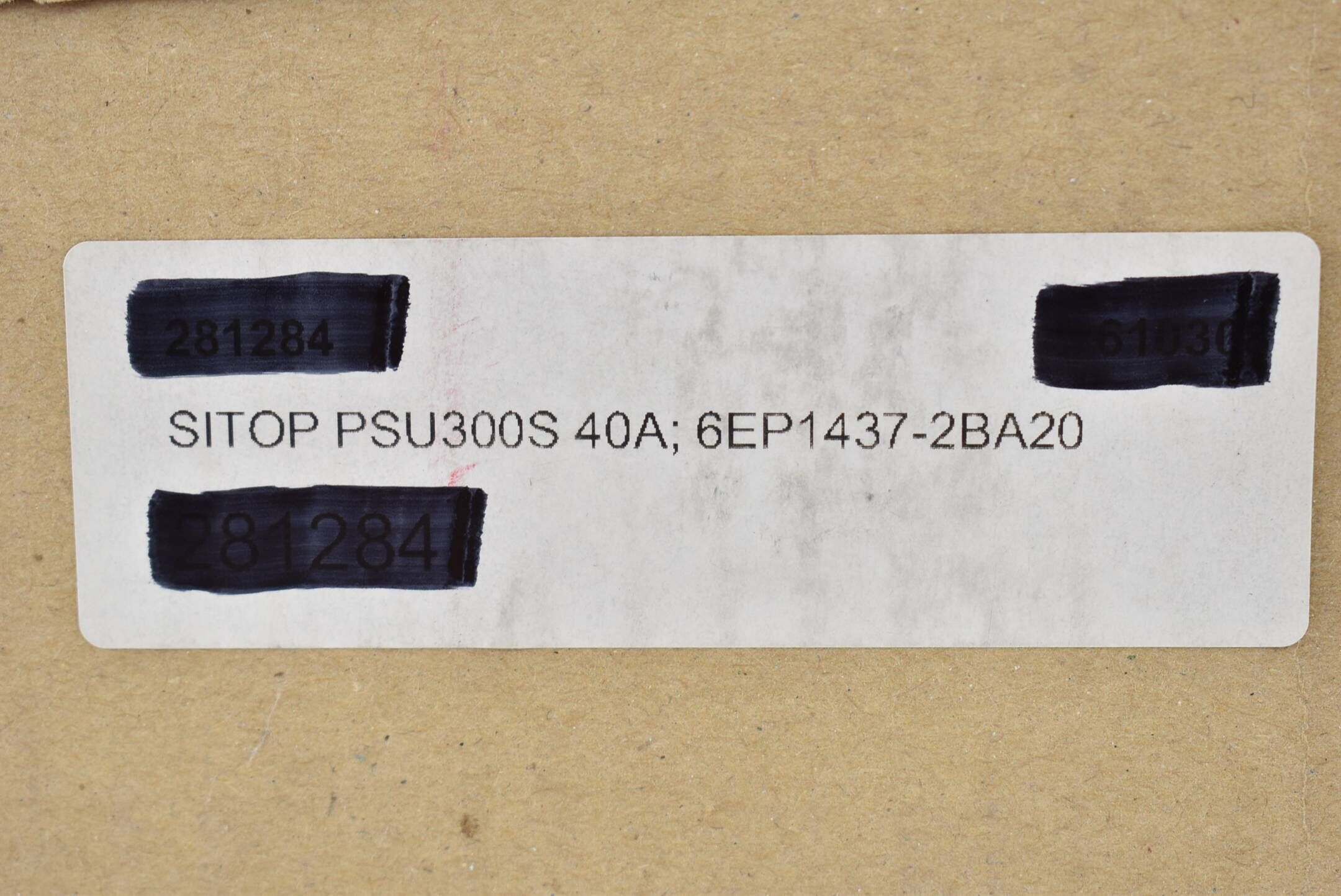 Siemens Sitop PSU300S 4 A 400-500 V AC 6EP1437-2BA20 ( 6EP1 437-2BA20 )