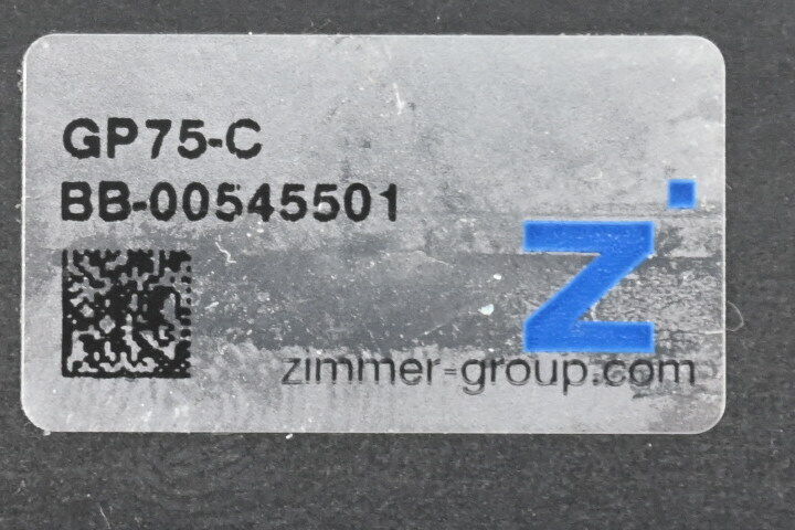 Zimmer Group 2-Backen-Parallelgreifer GP75-C ( BB-00545501 )