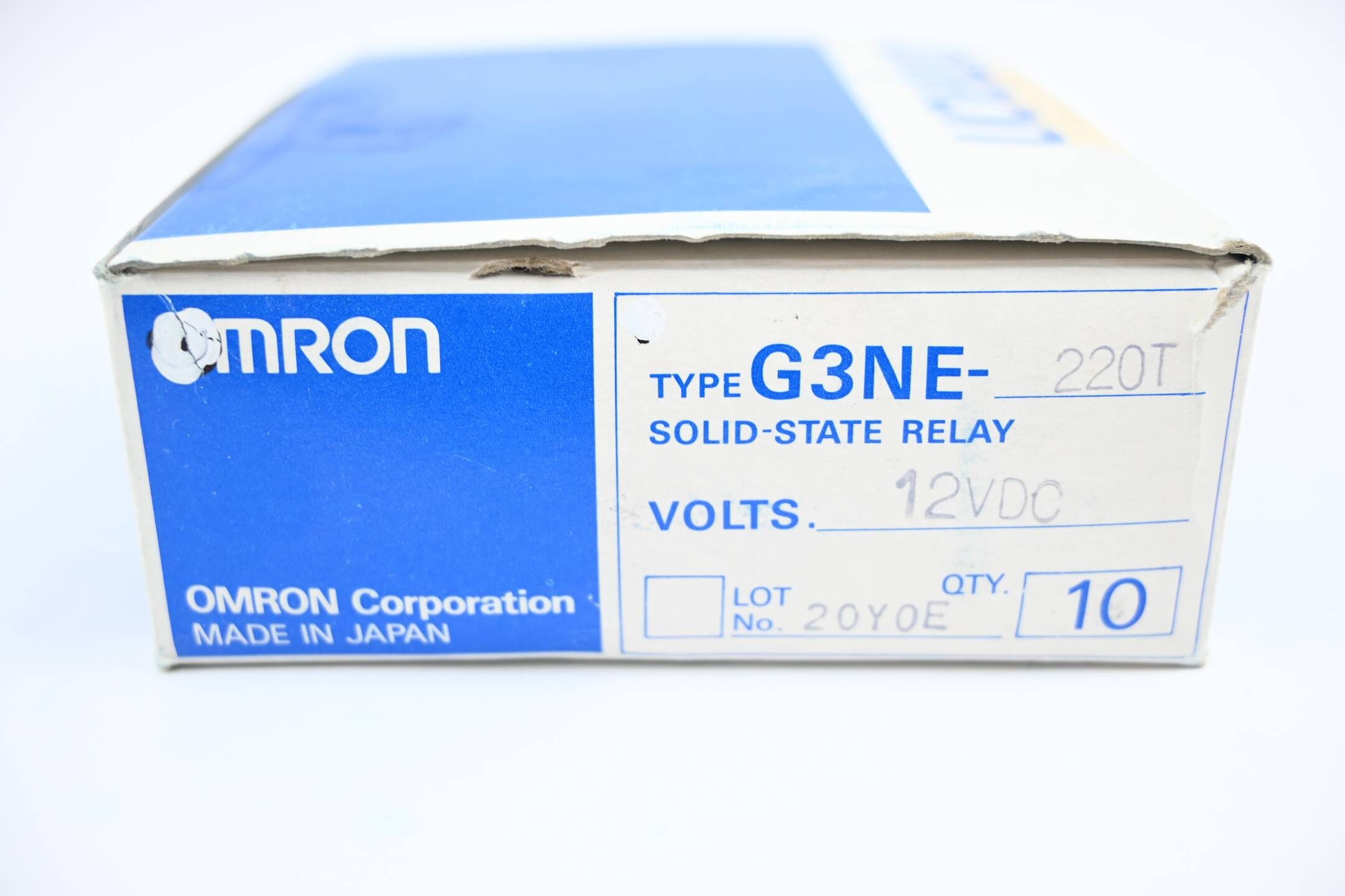 Omron 10 Stück Halbleiterrelais 12 VDC ( G3NE-220T )