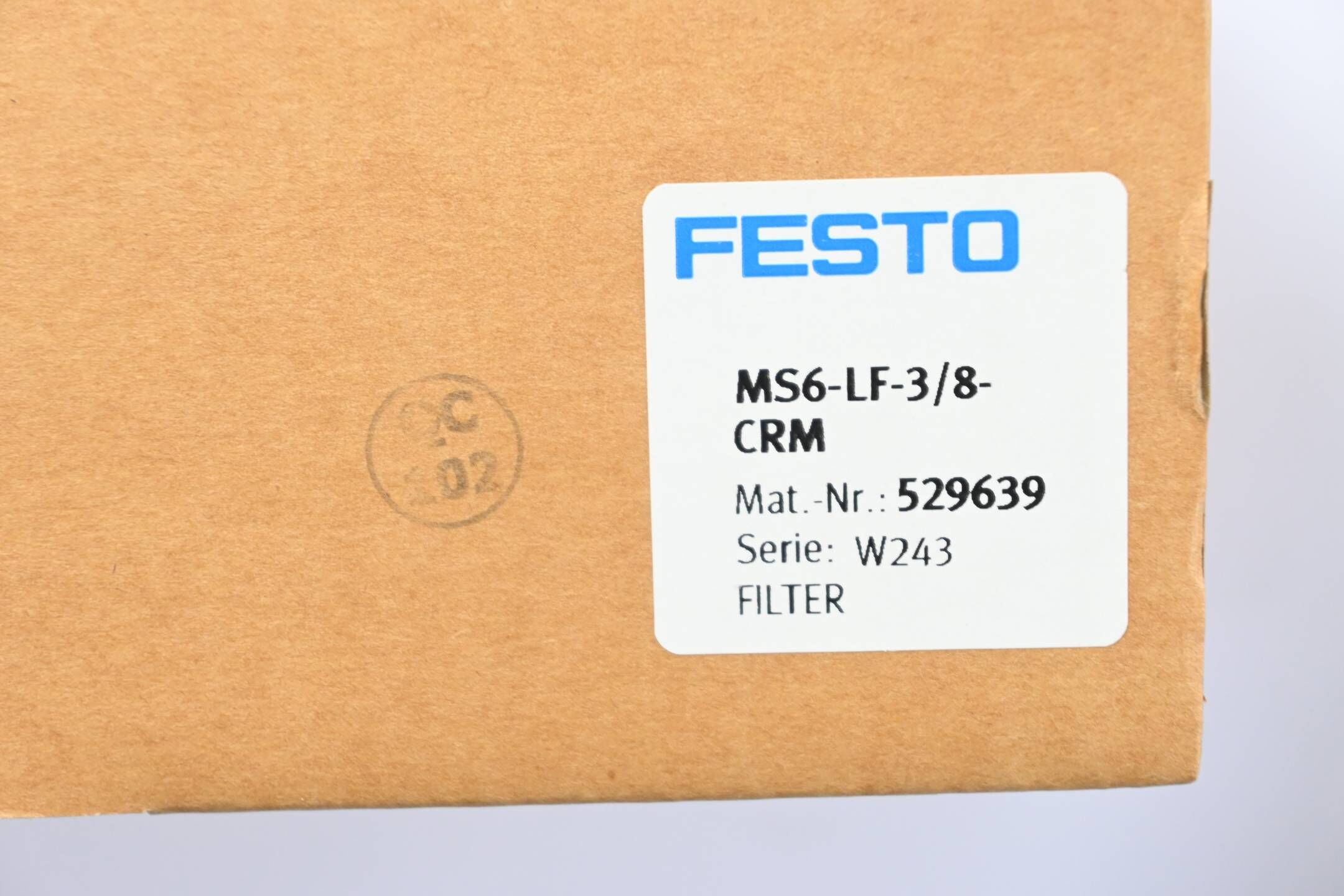 Festo Filter MS6-LF-3/8-CRM ( 529639 )