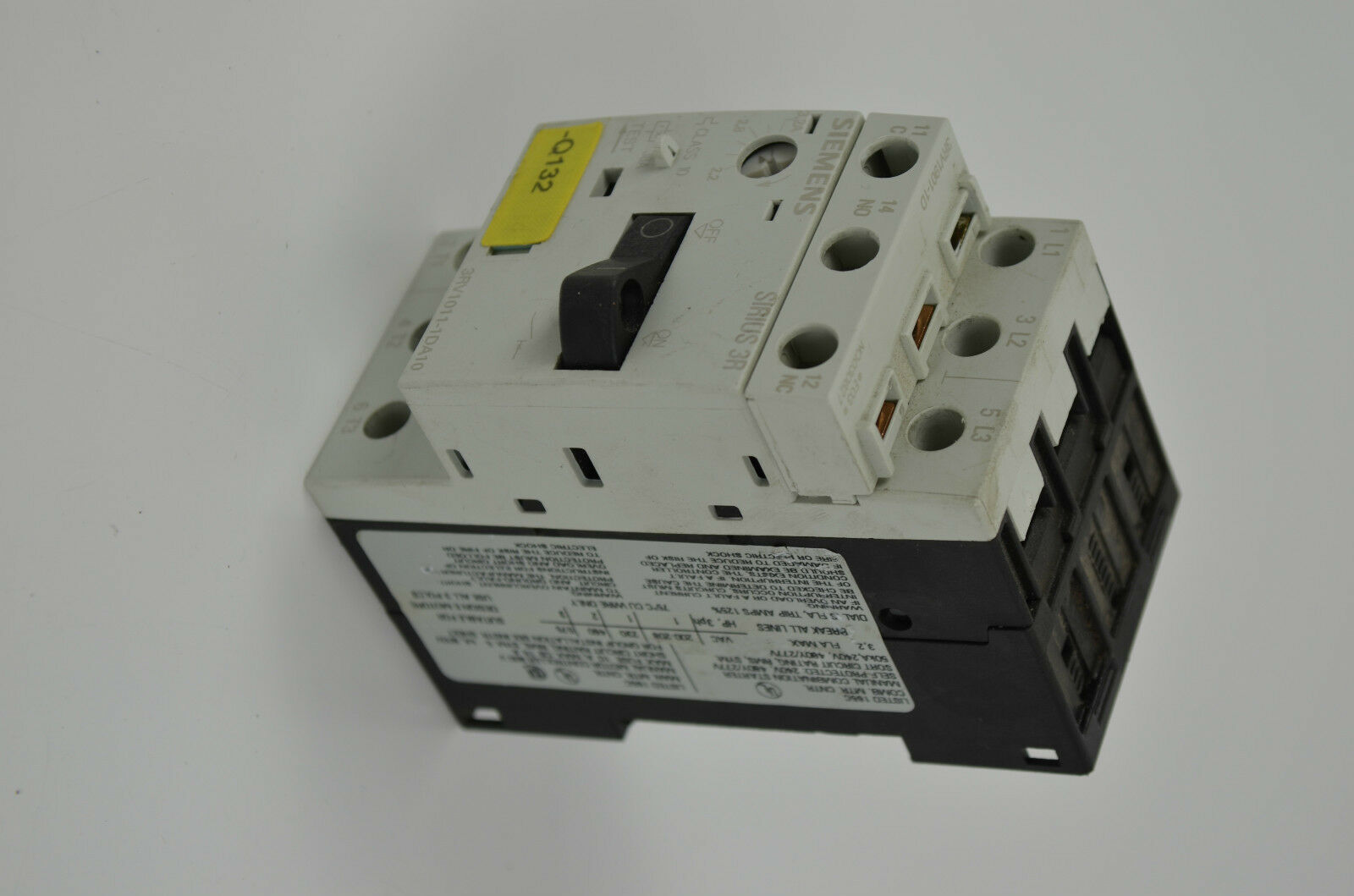 Siemens sirius 3RV1011-1DA10 // 3RV1 011-1DA10